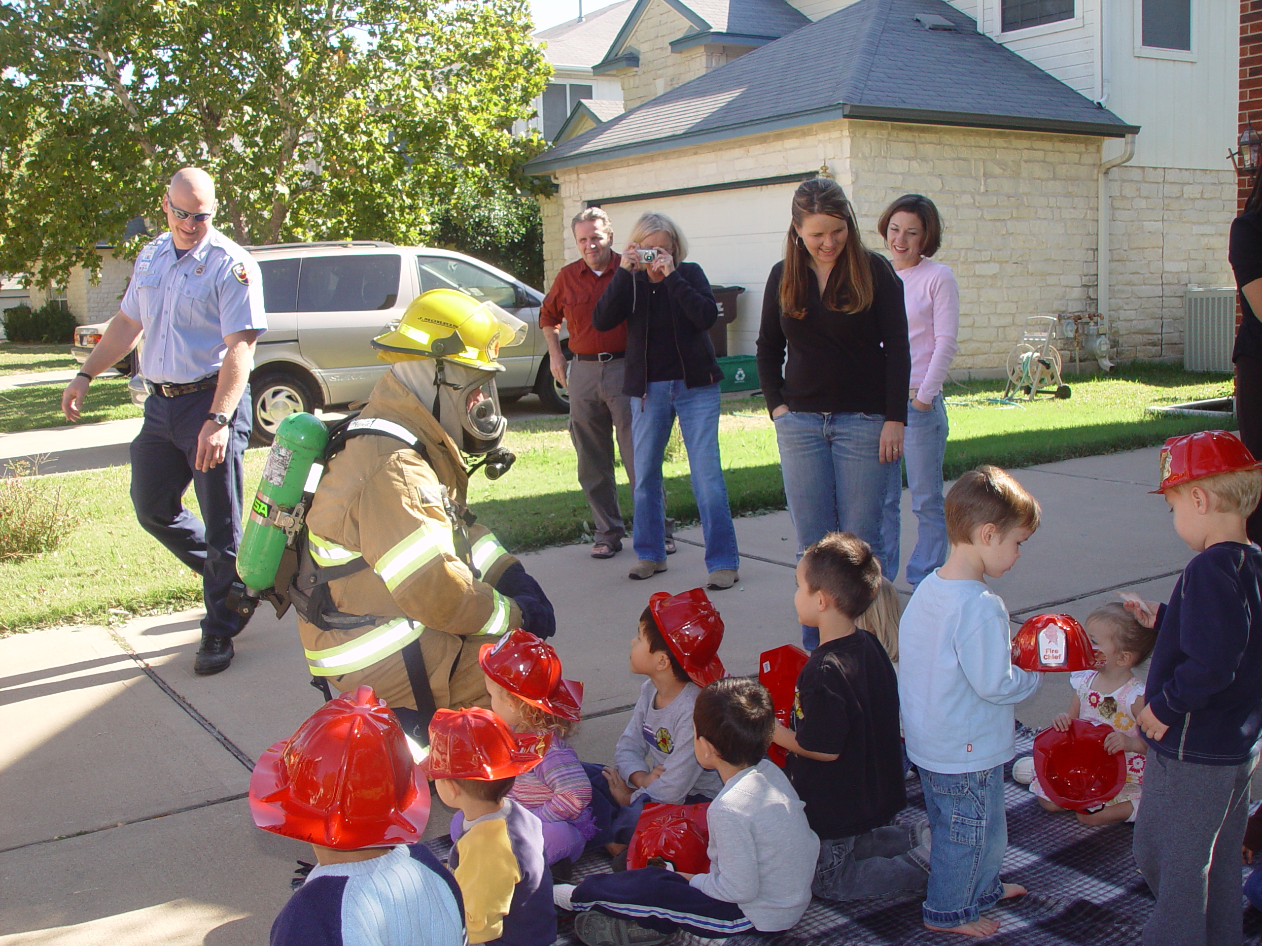 Zack's Fireman Birthday Party (5 years old)
