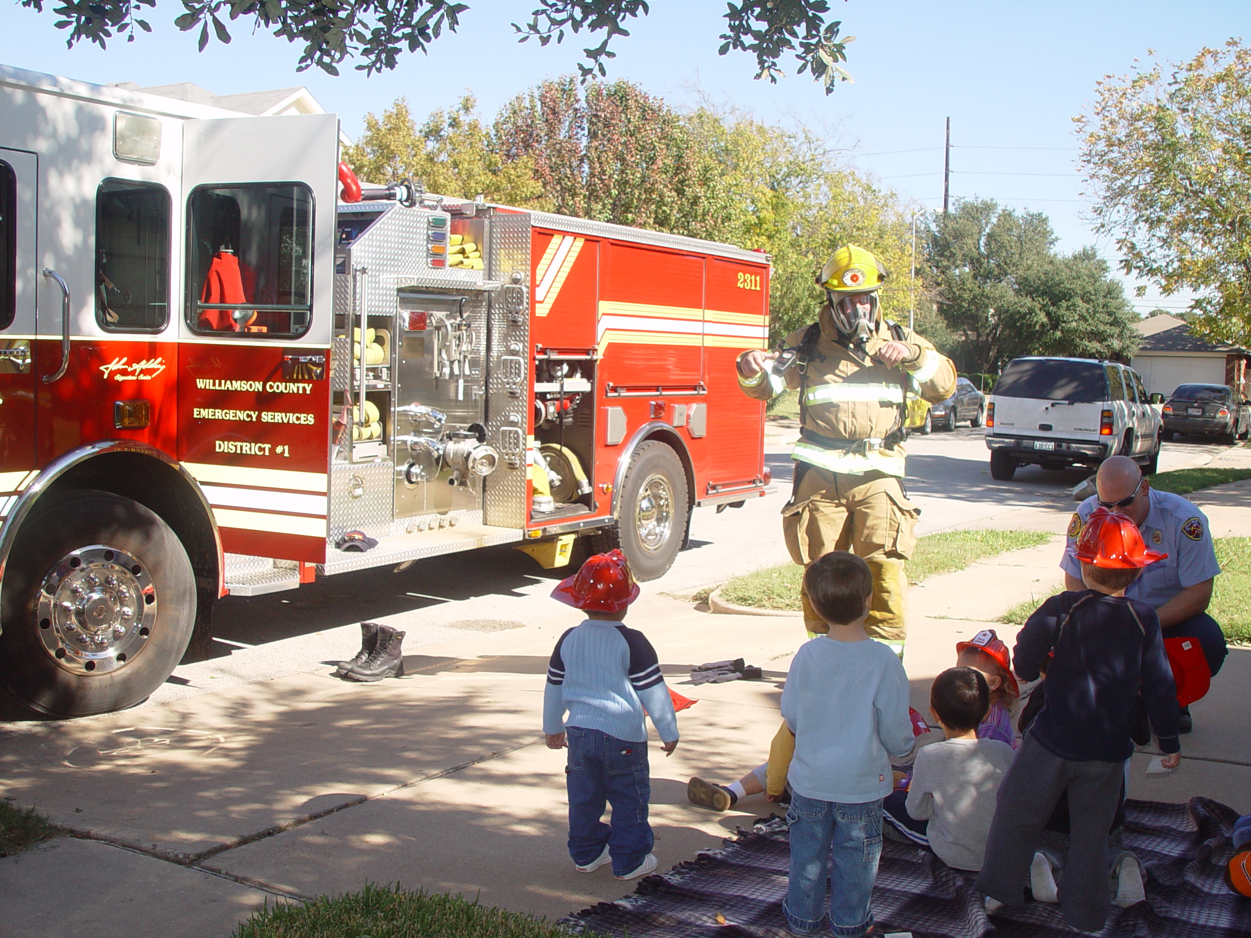 Zack's Fireman Birthday Party (5 years old)