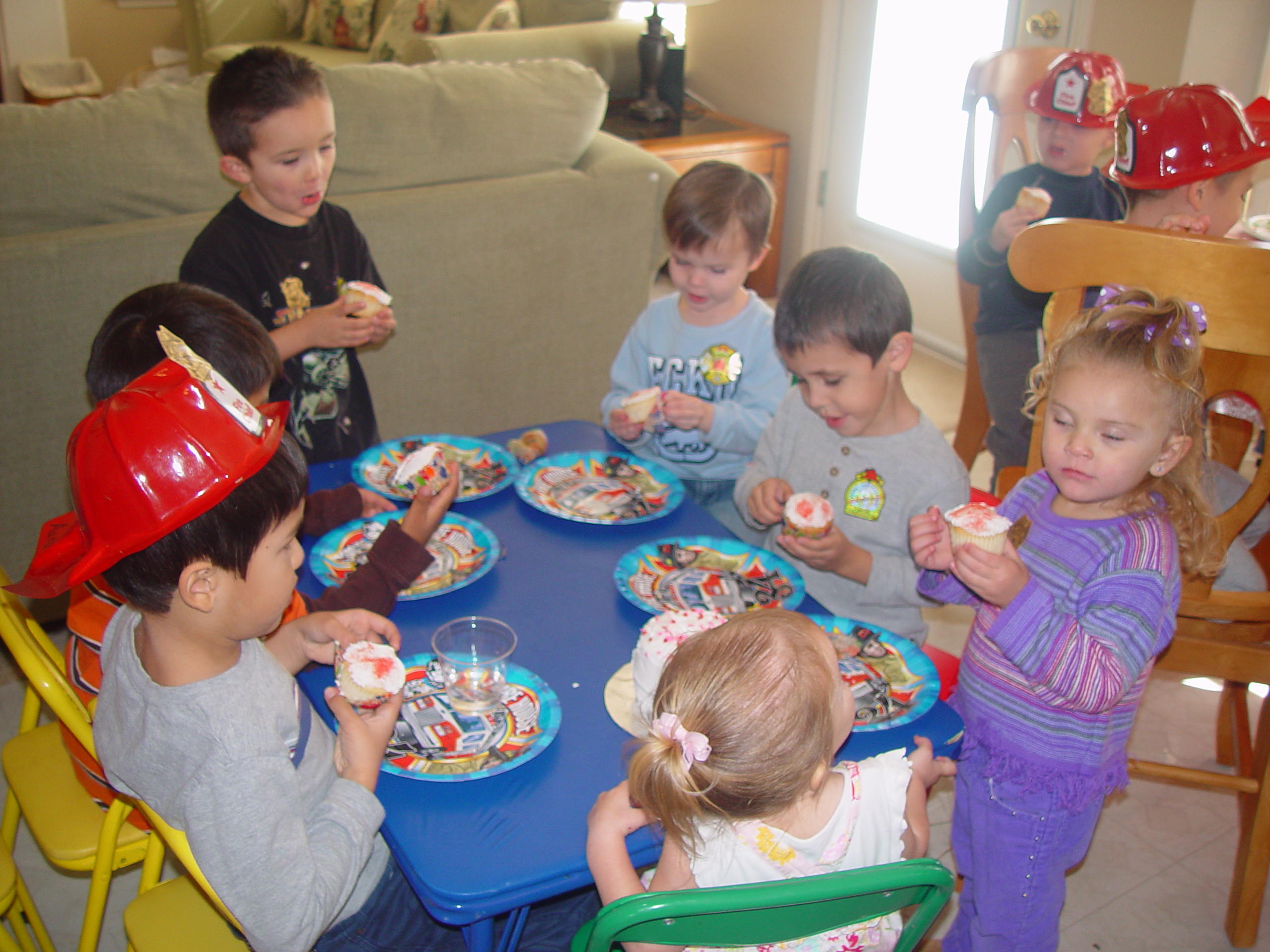 Zack's Fireman Birthday Party (5 years old)