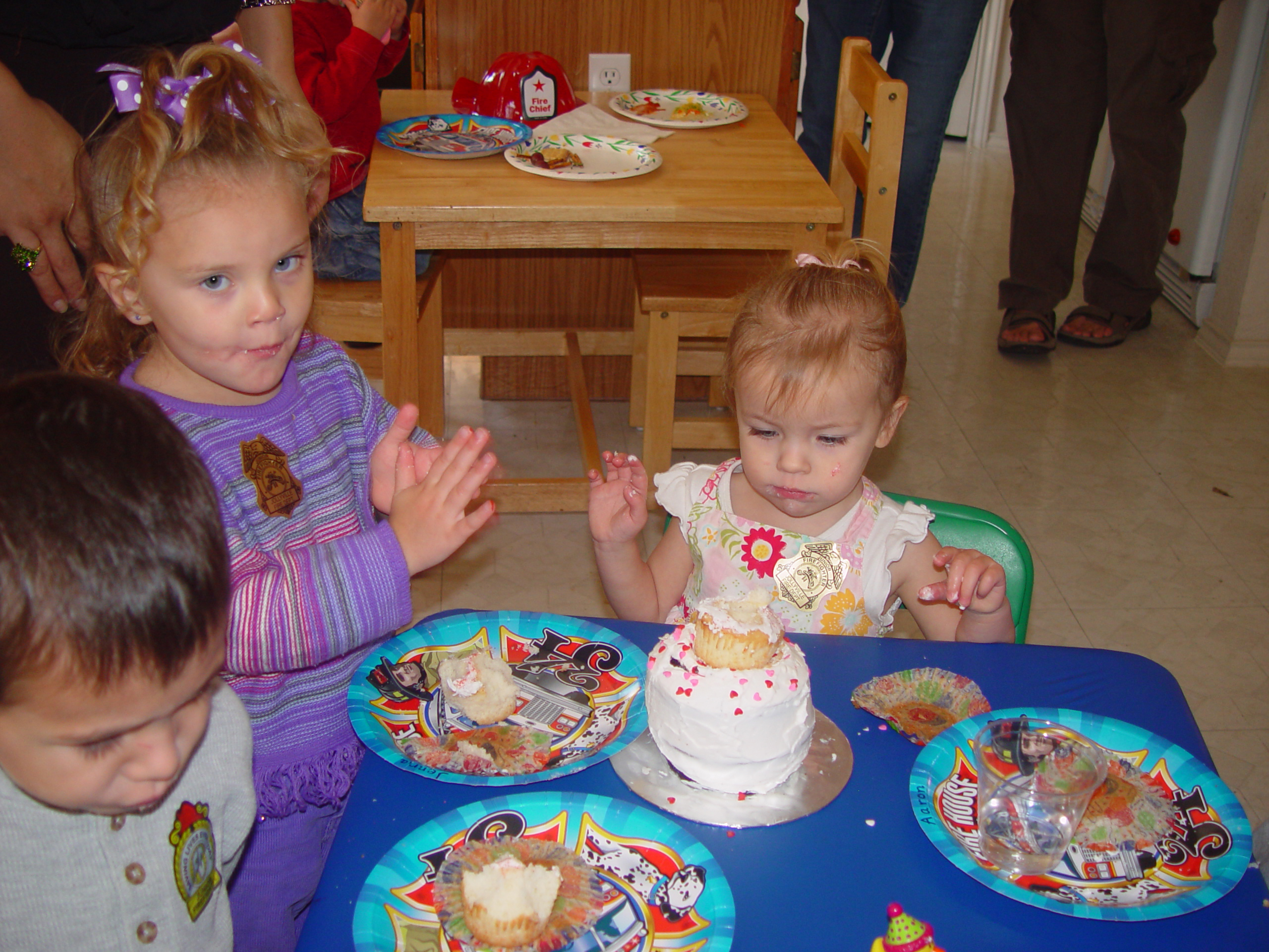 Zack's Fireman Birthday Party (5 years old)