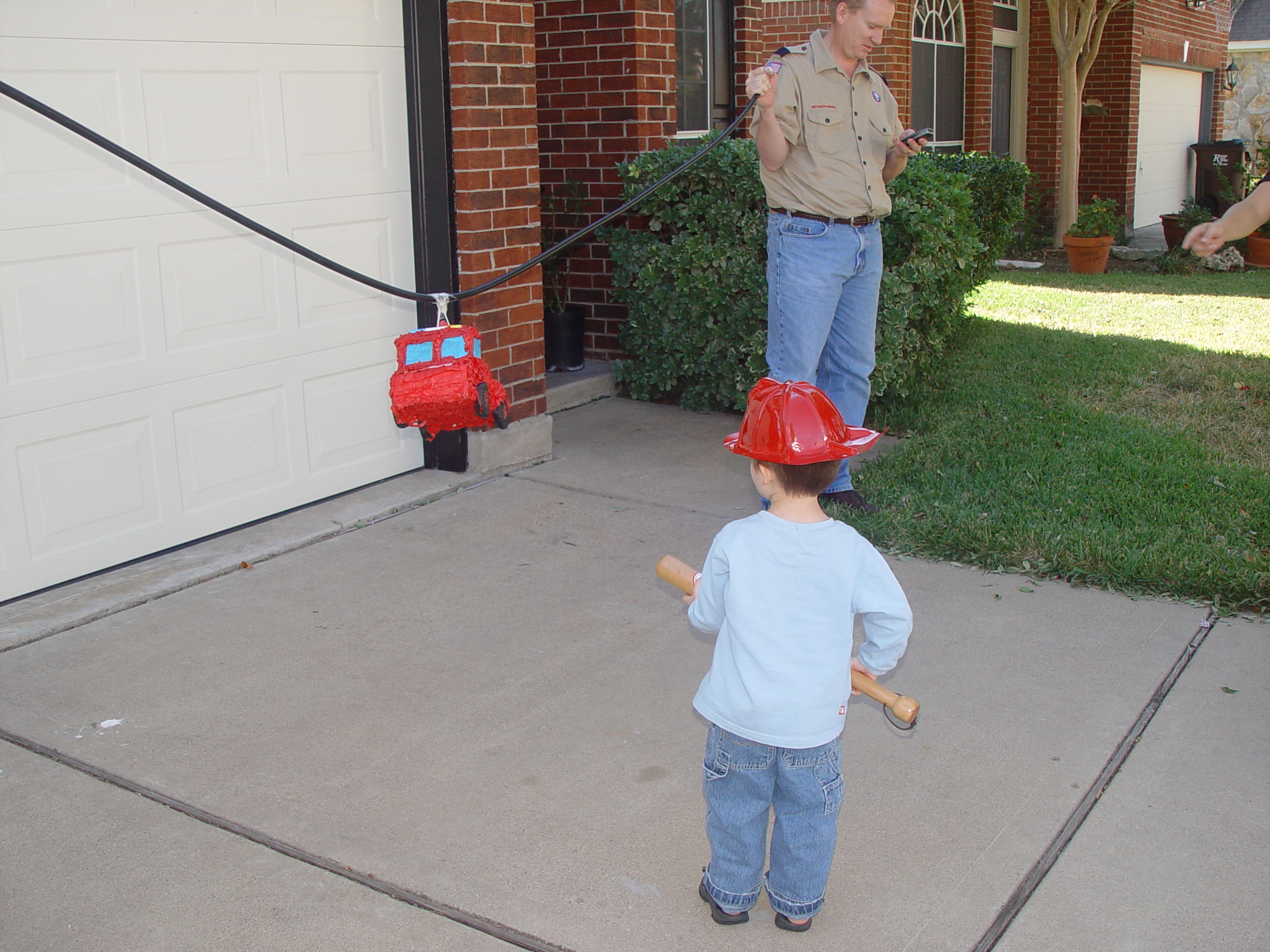 Zack's Fireman Birthday Party (5 years old)