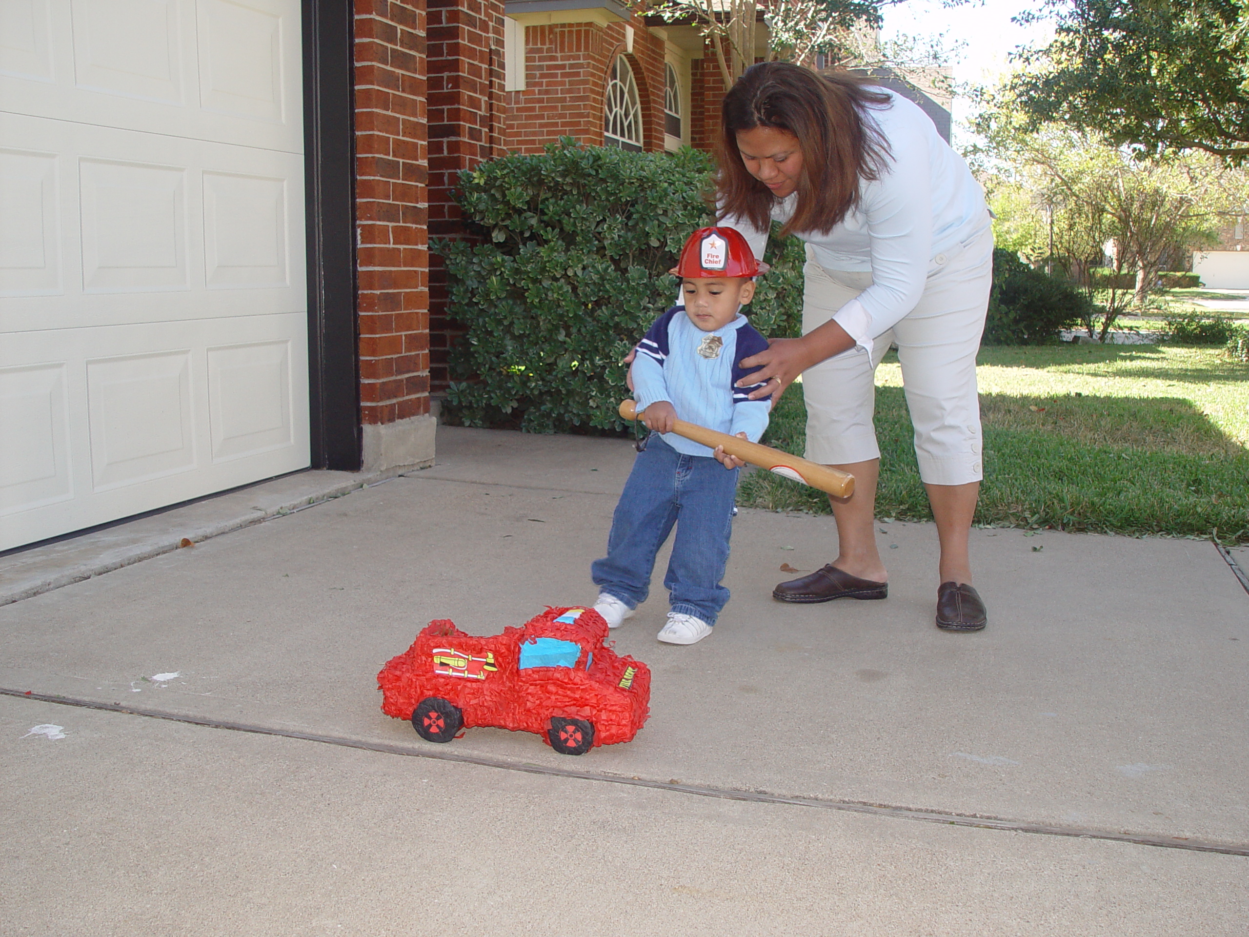 Zack's Fireman Birthday Party (5 years old)