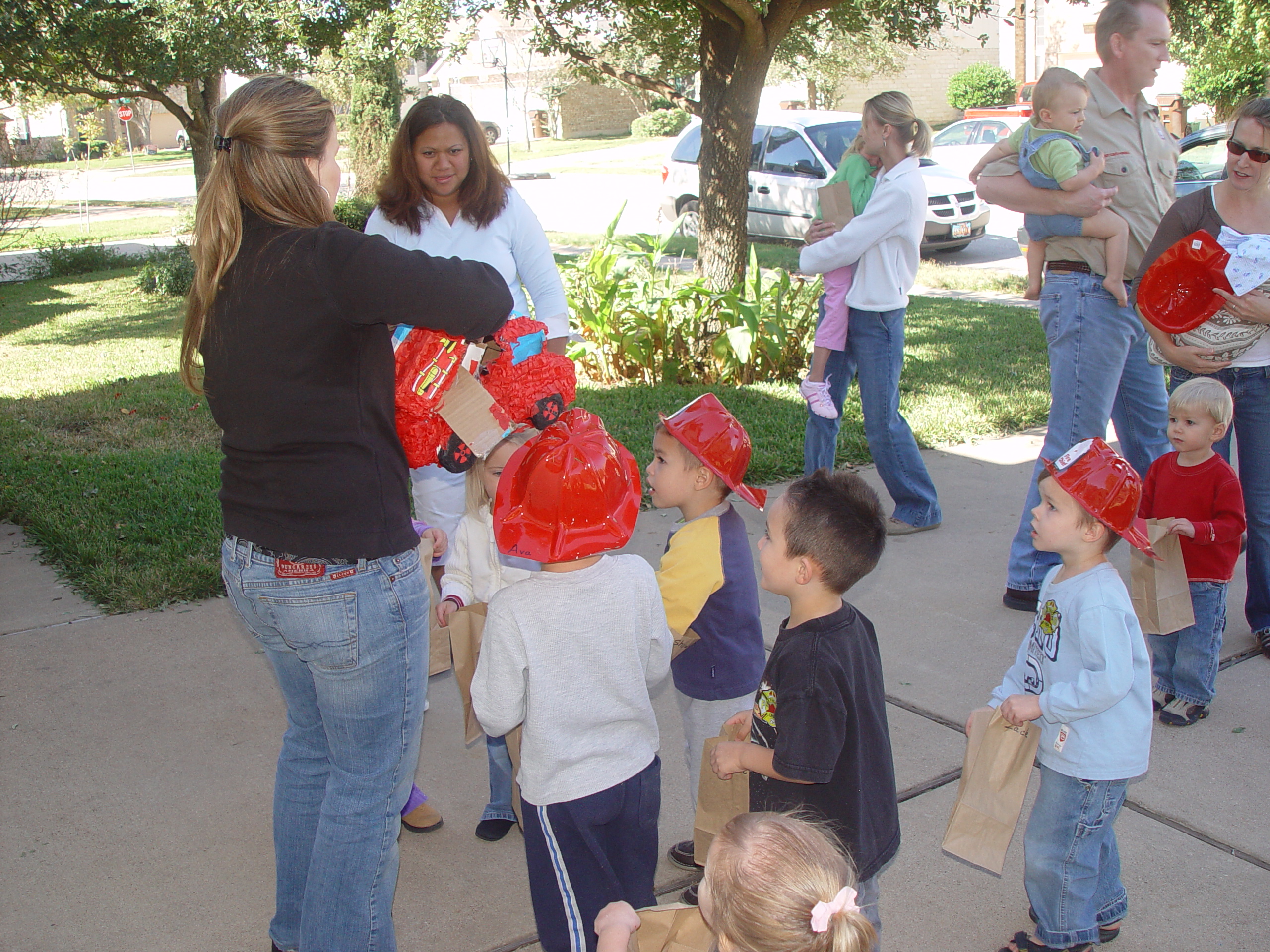 Zack's Fireman Birthday Party (5 years old)