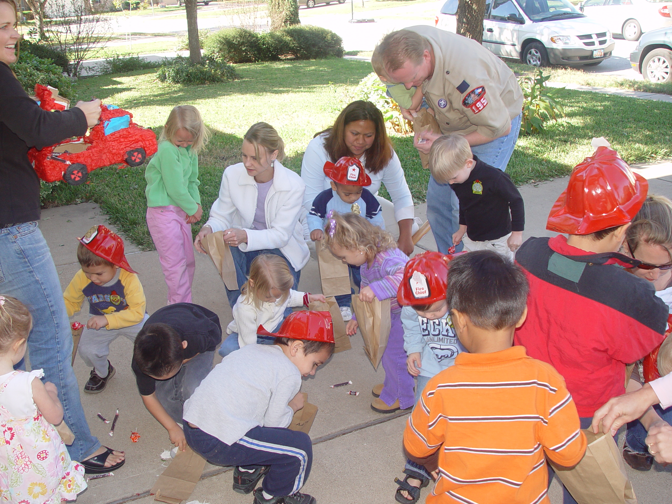 Zack's Fireman Birthday Party (5 years old)