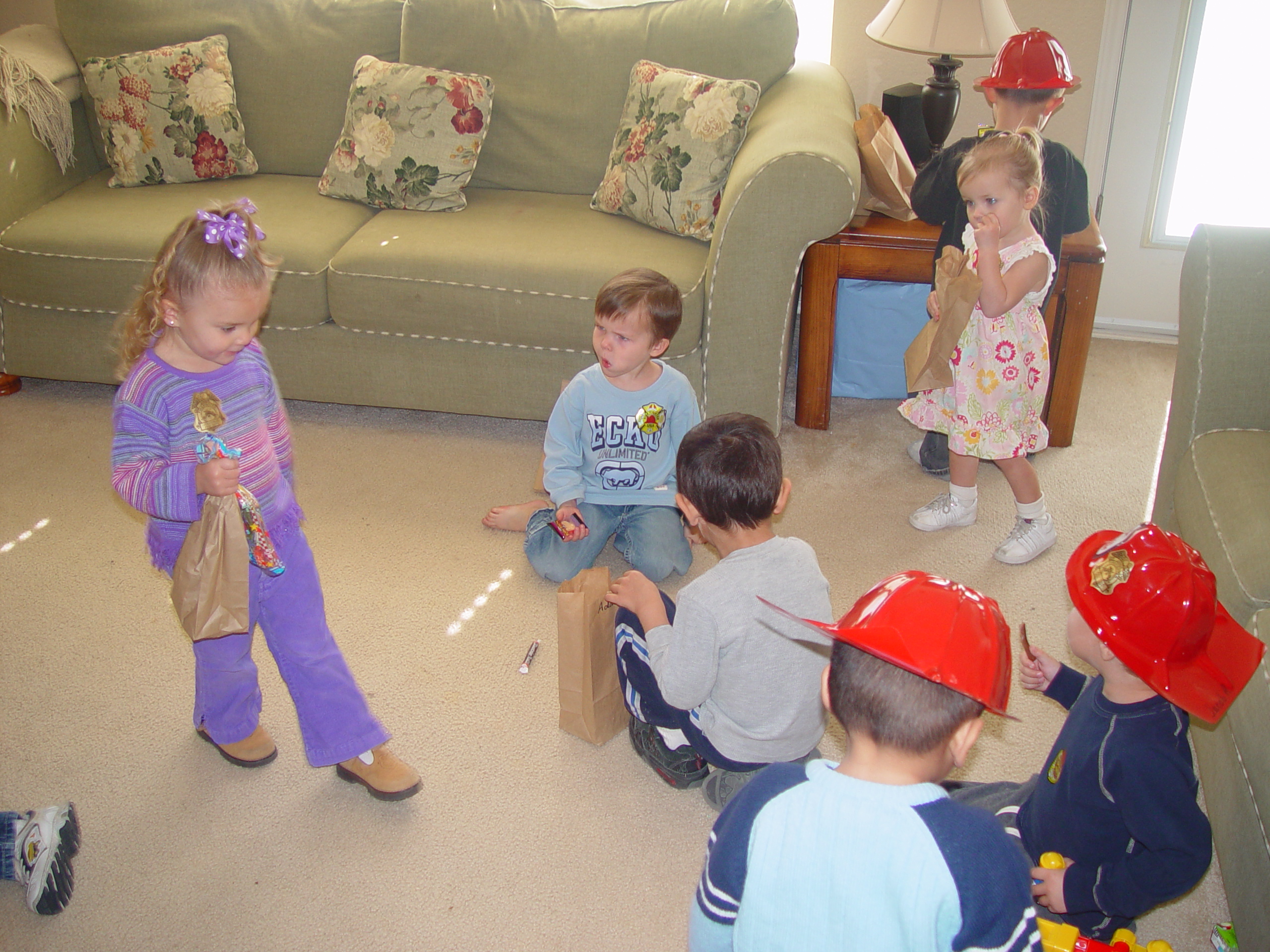 Zack's Fireman Birthday Party (5 years old)
