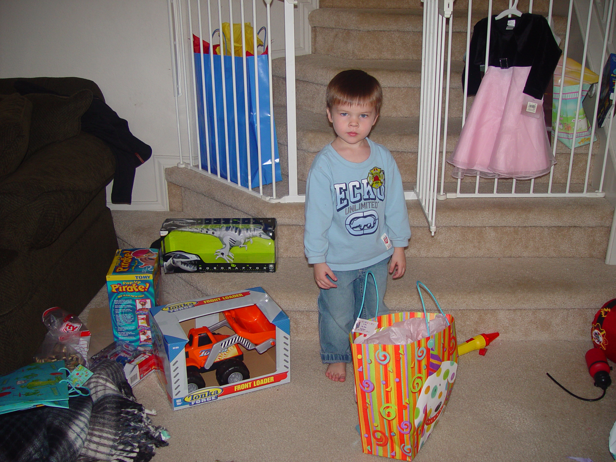 Zack's Fireman Birthday Party (5 years old)