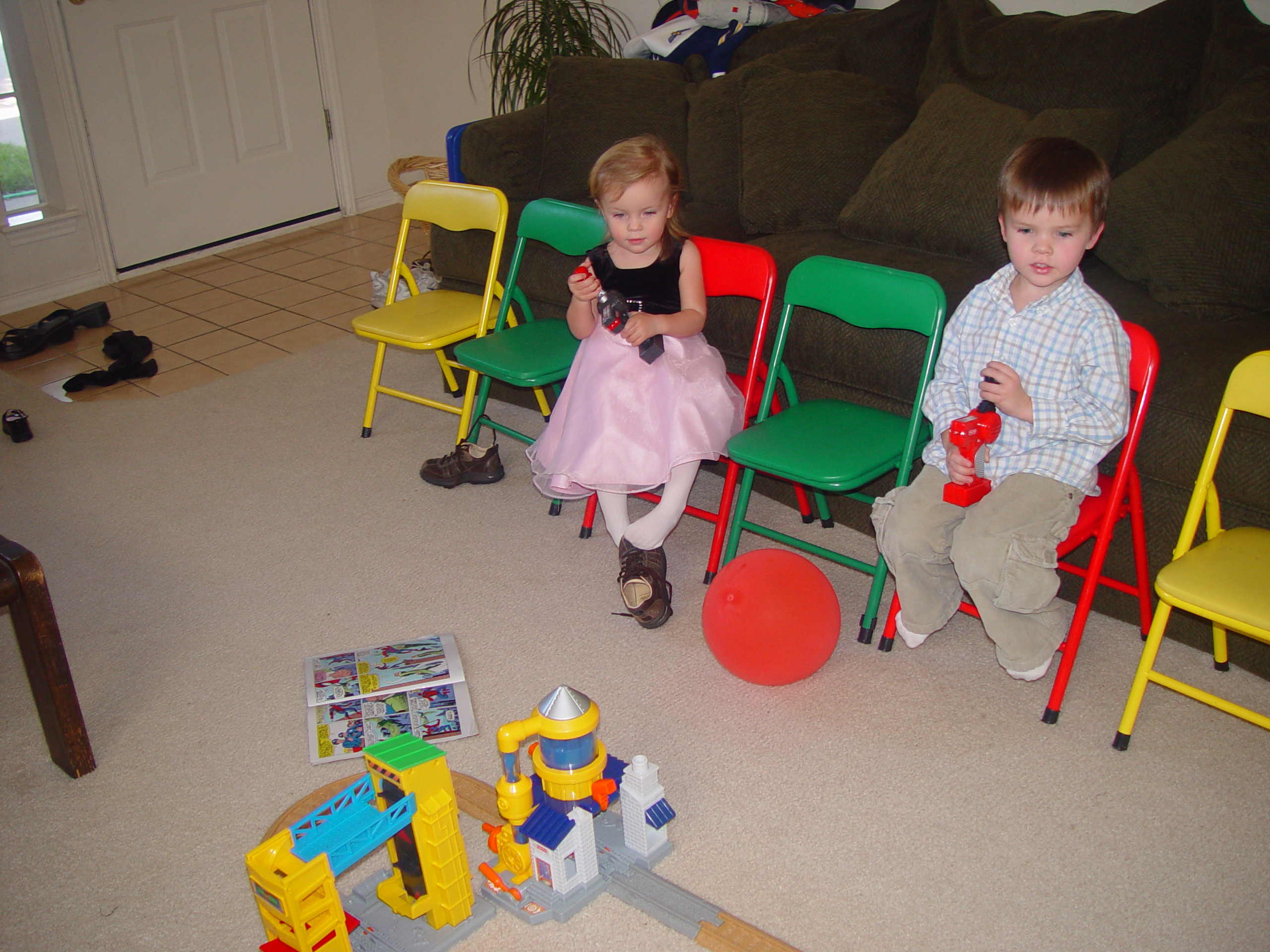 Zack's Fireman Birthday Party (5 years old)