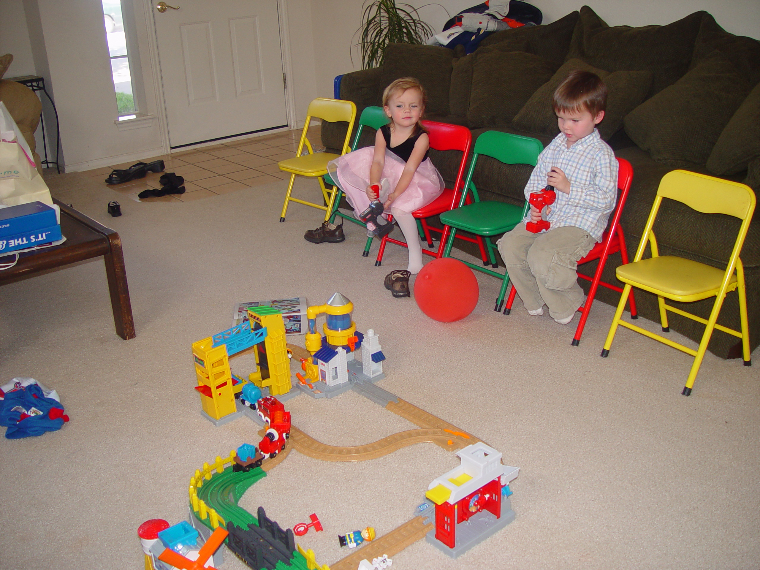 Zack's Fireman Birthday Party (5 years old)