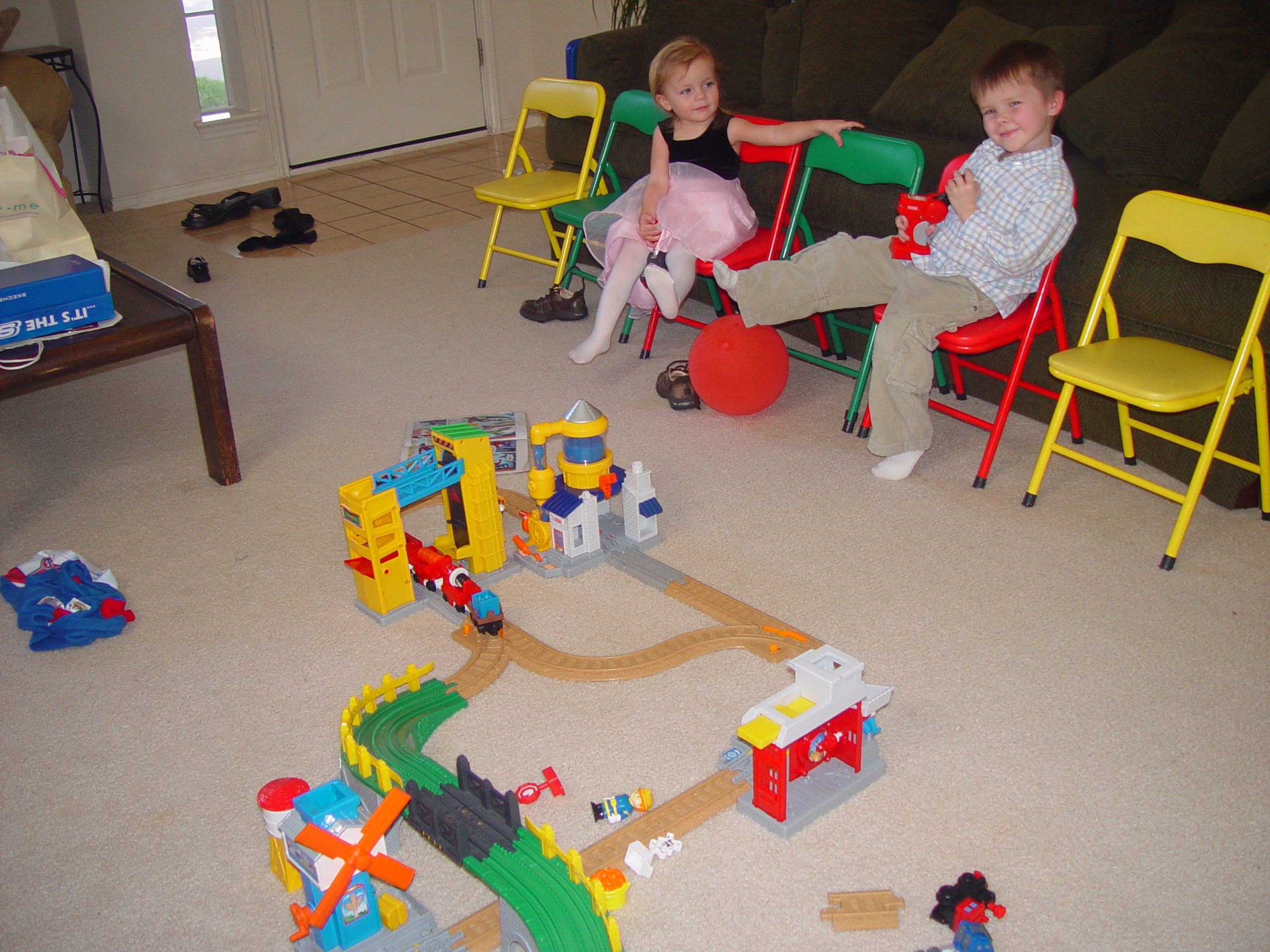 Zack's Fireman Birthday Party (5 years old)