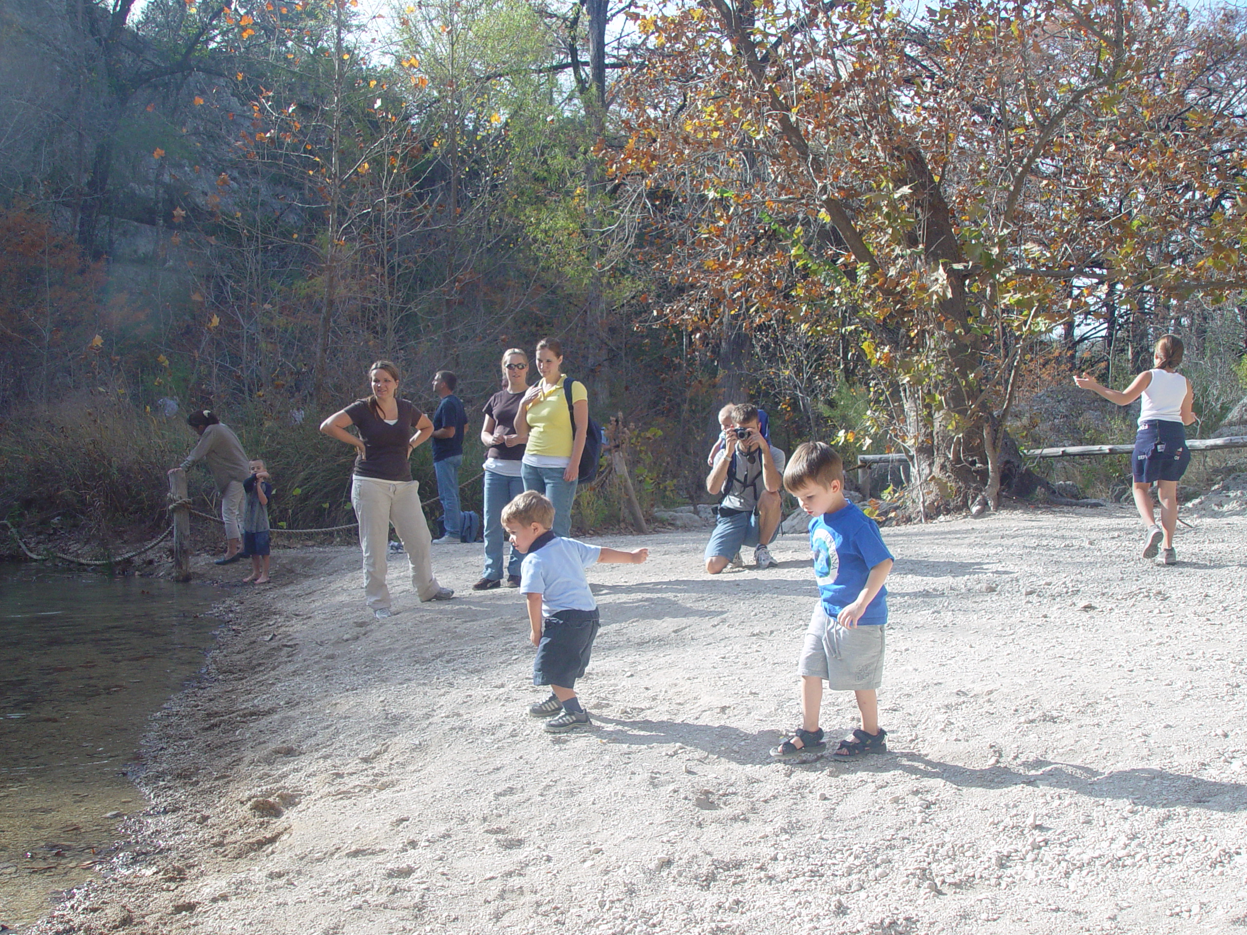 Hiking at Hamilton Pool Preserve with Stan and DeNae