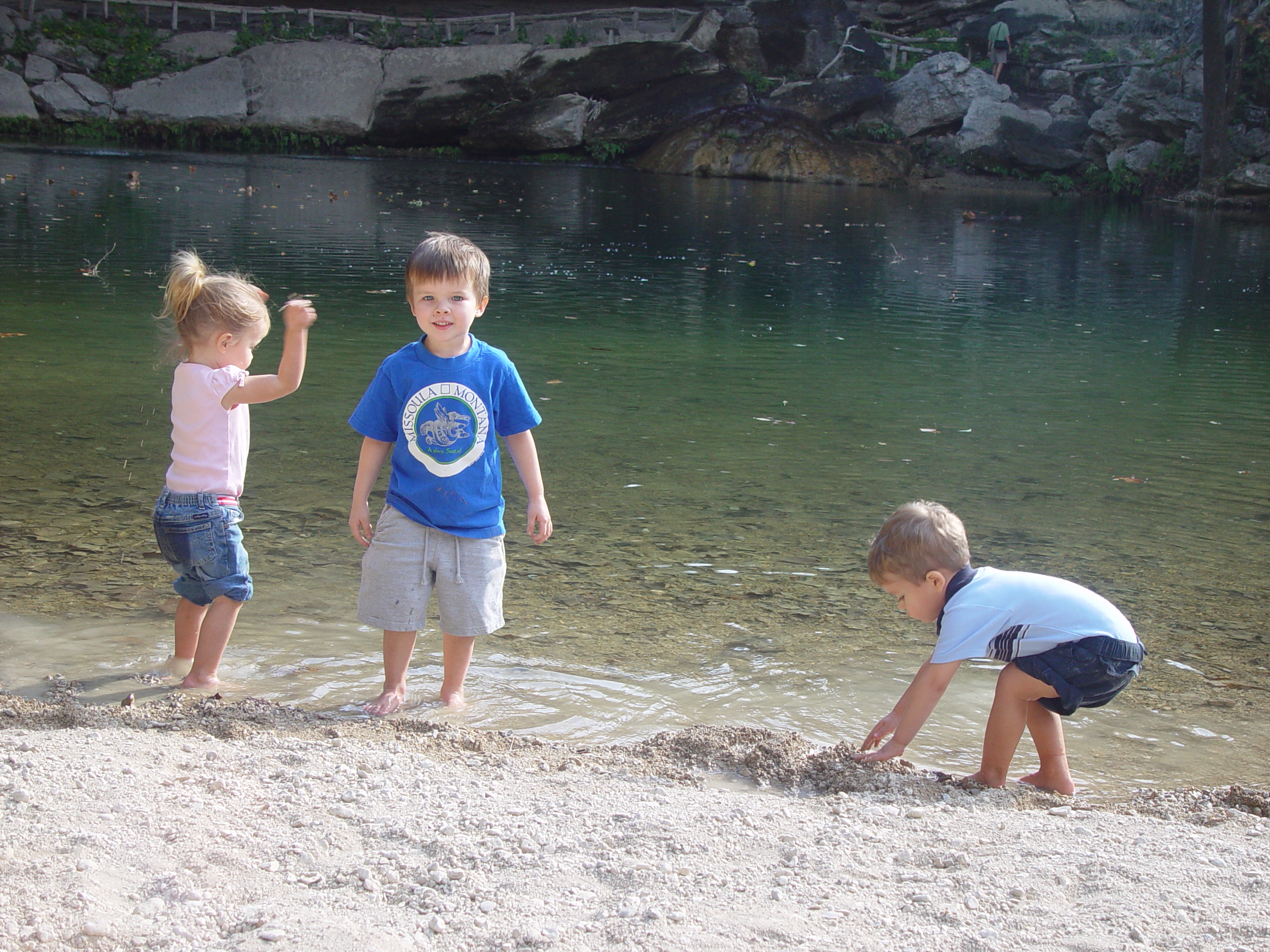 Hiking at Hamilton Pool Preserve with Stan and DeNae