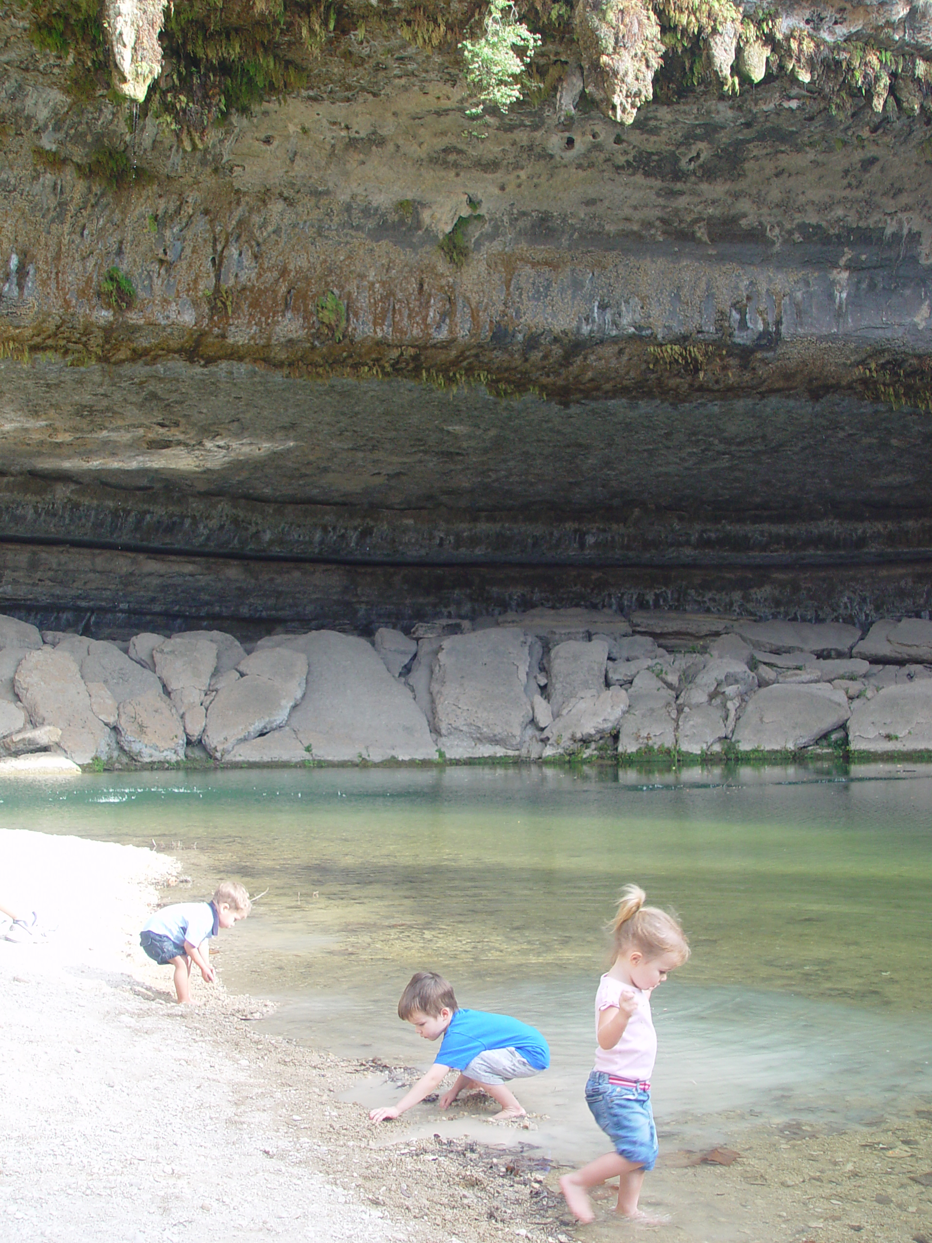 Hiking at Hamilton Pool Preserve with Stan and DeNae