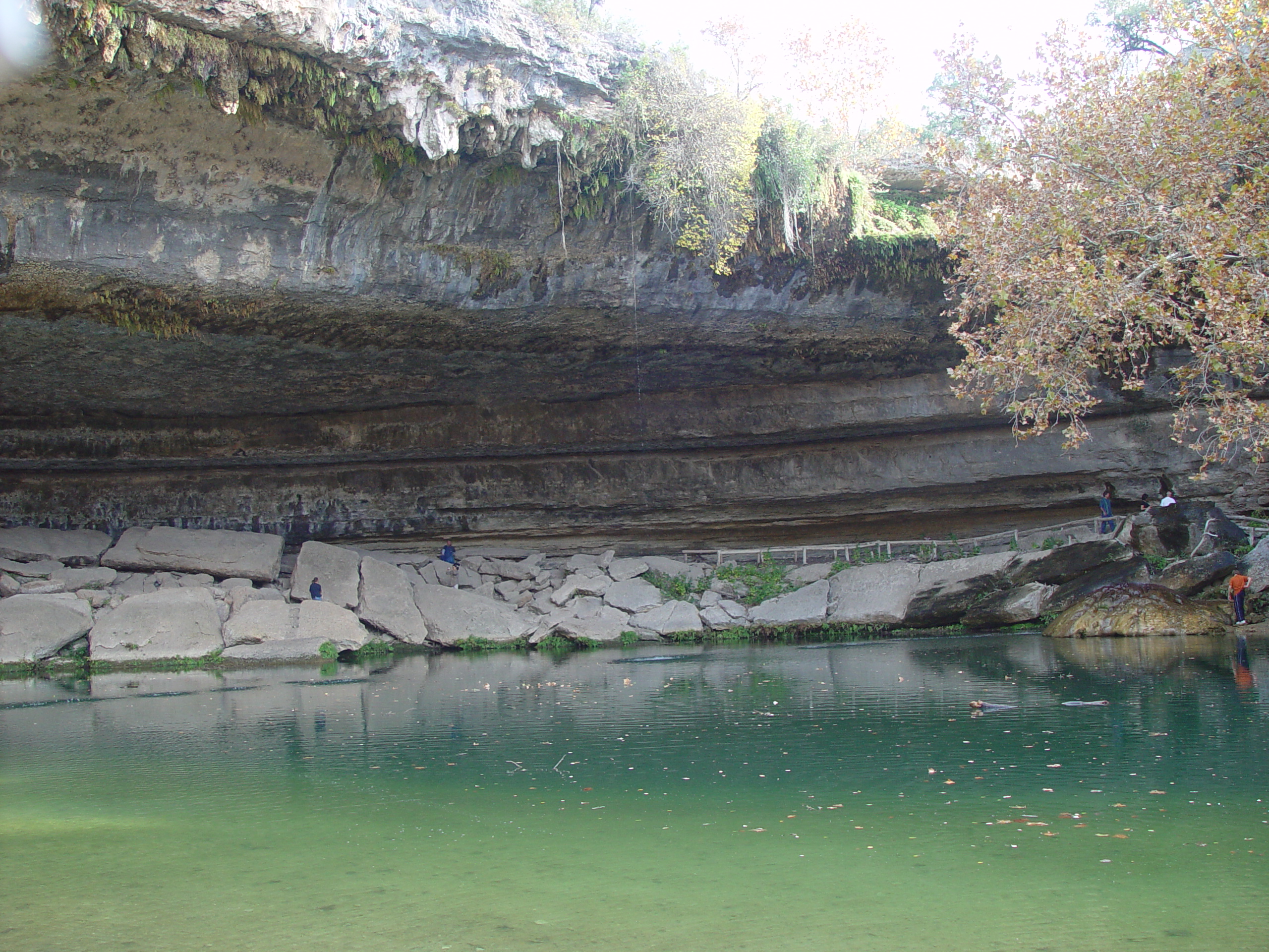 Hiking at Hamilton Pool Preserve with Stan and DeNae