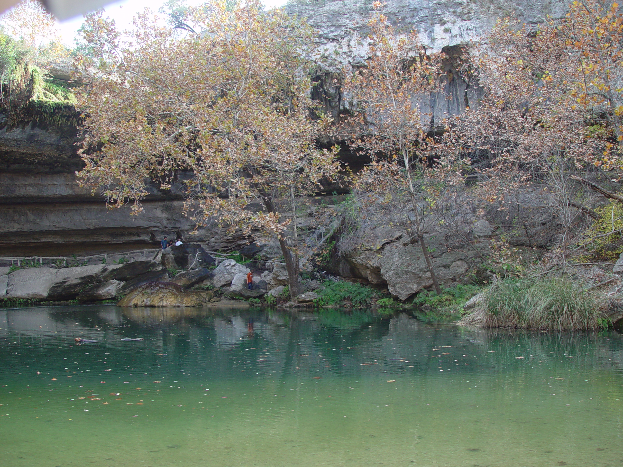 Hiking at Hamilton Pool Preserve with Stan and DeNae