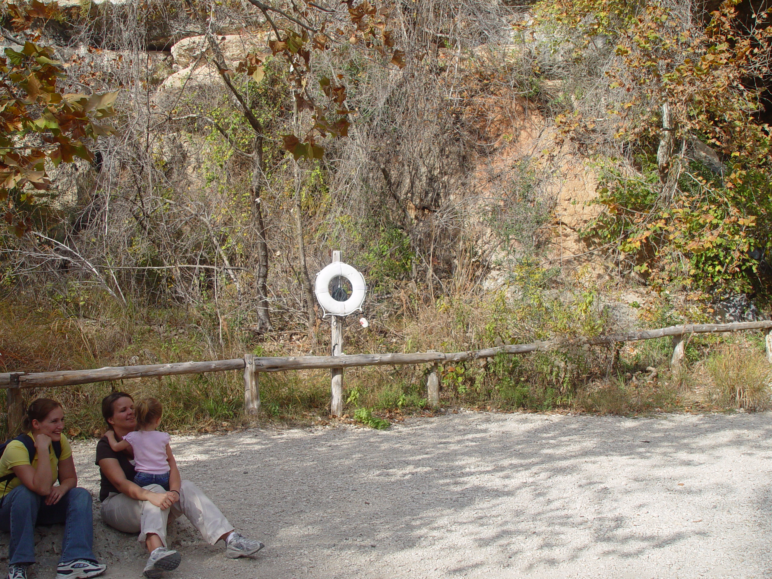 Hiking at Hamilton Pool Preserve with Stan and DeNae