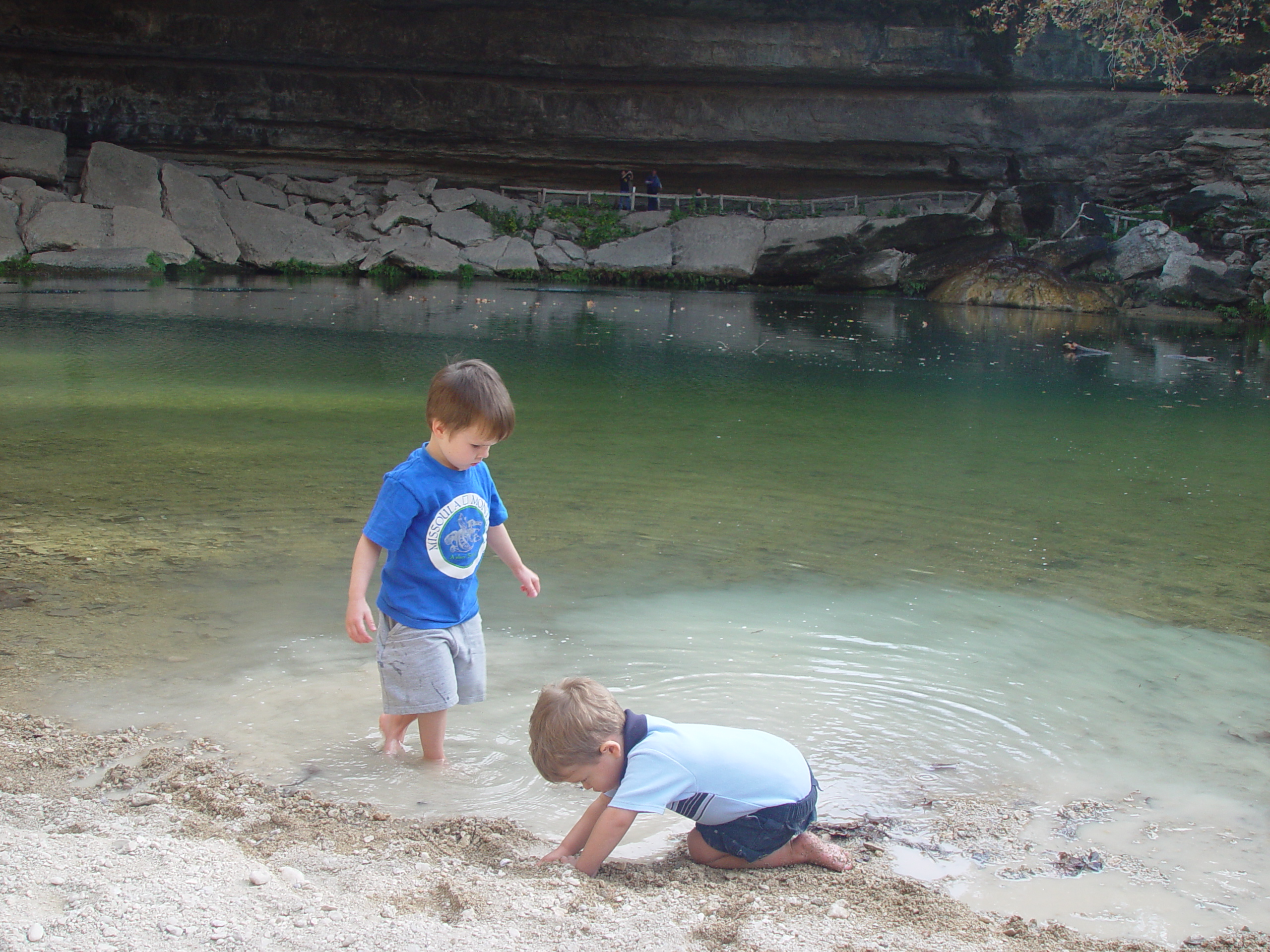 Hiking at Hamilton Pool Preserve with Stan and DeNae