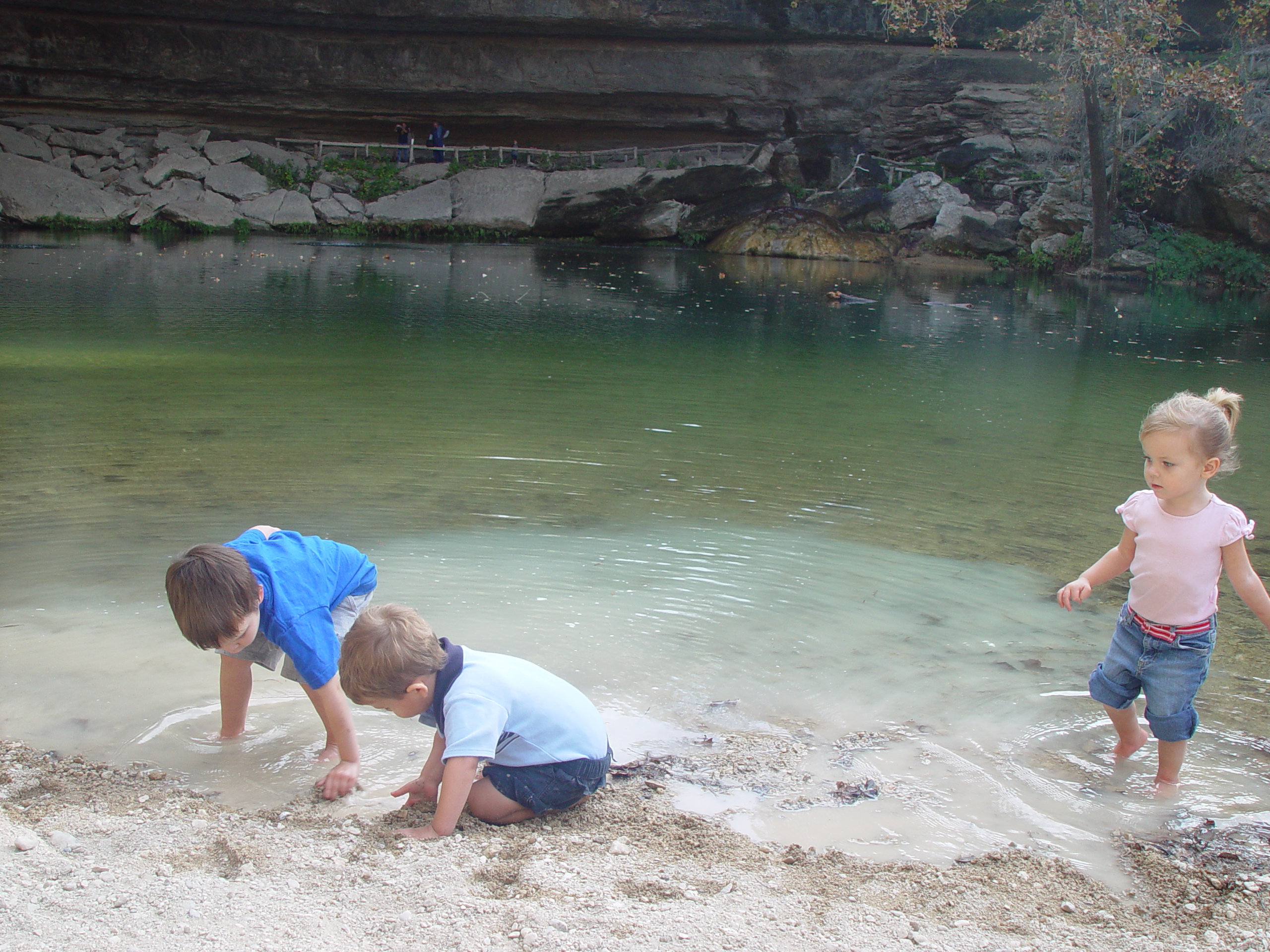 Hiking at Hamilton Pool Preserve with Stan and DeNae