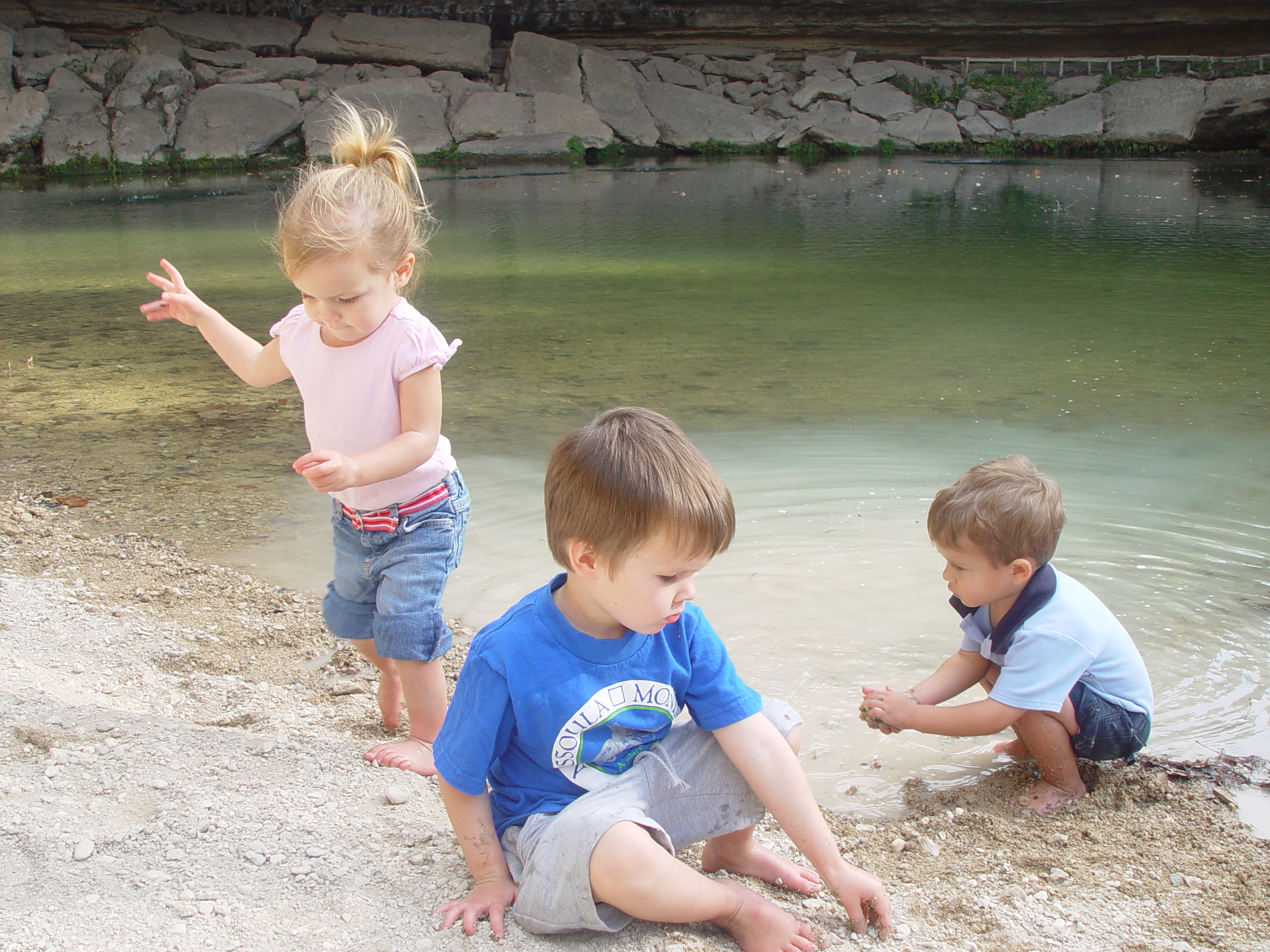 Hiking at Hamilton Pool Preserve with Stan and DeNae