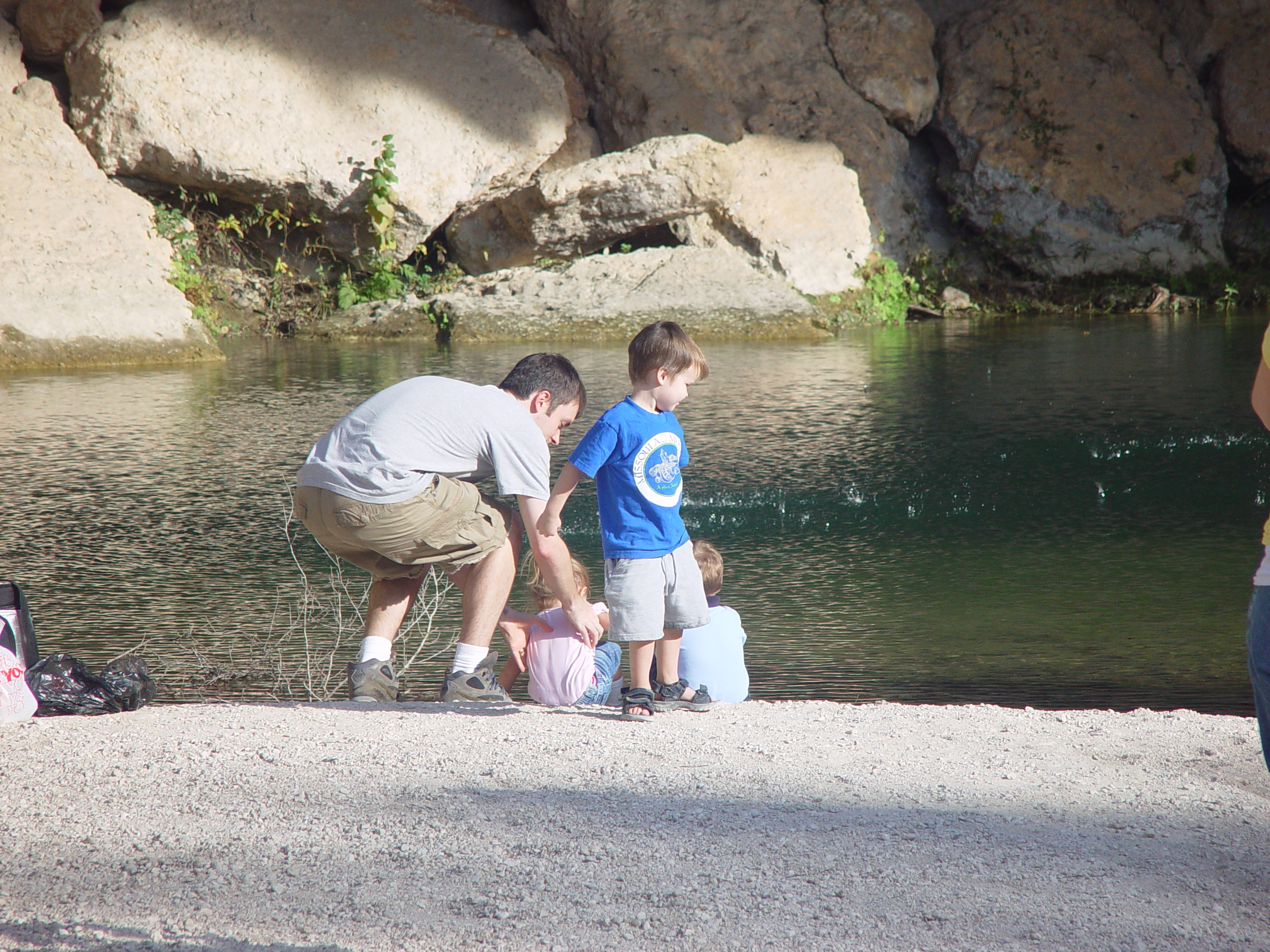 Hiking at Hamilton Pool Preserve with Stan and DeNae