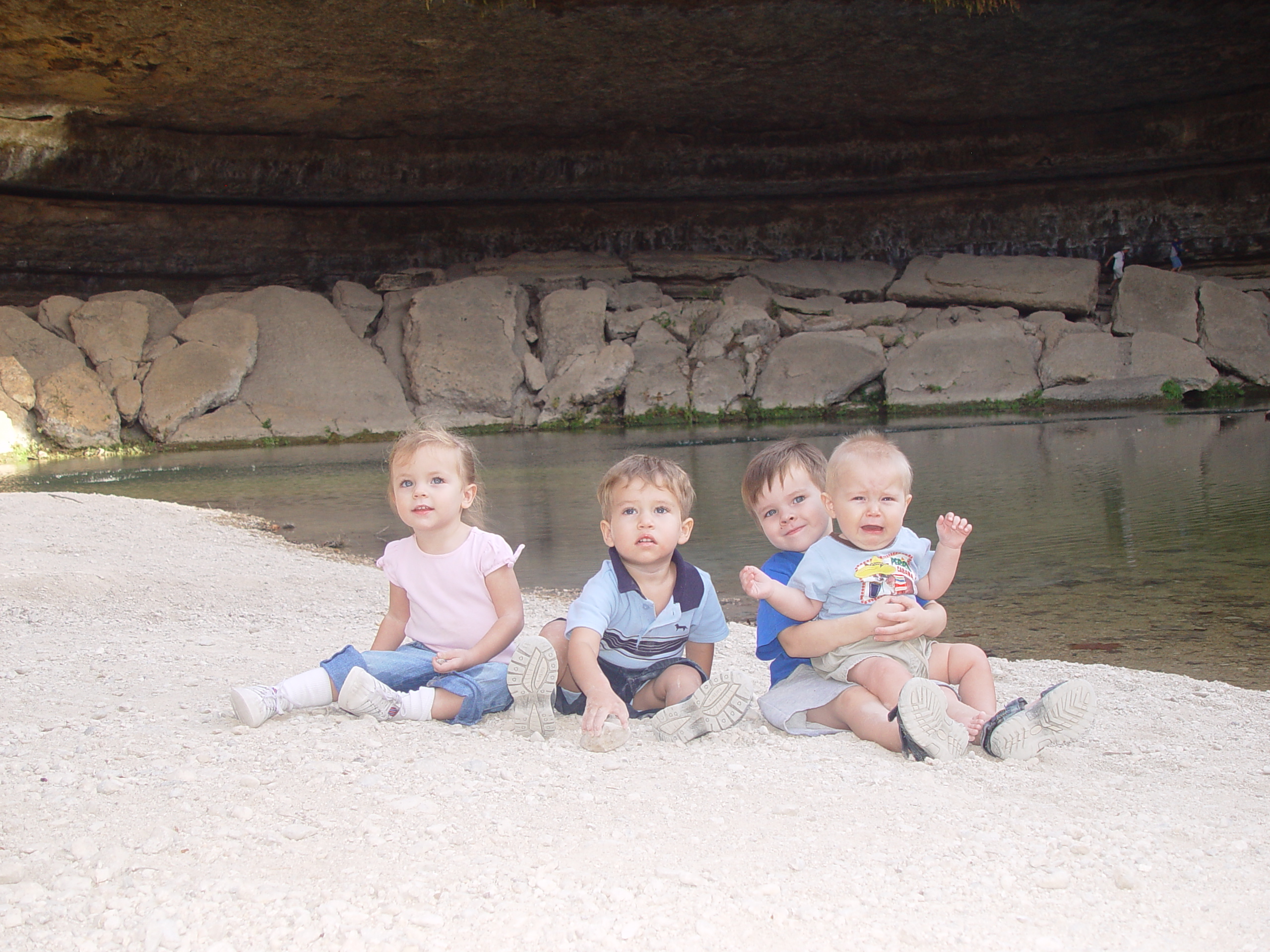 Hiking at Hamilton Pool Preserve with Stan and DeNae