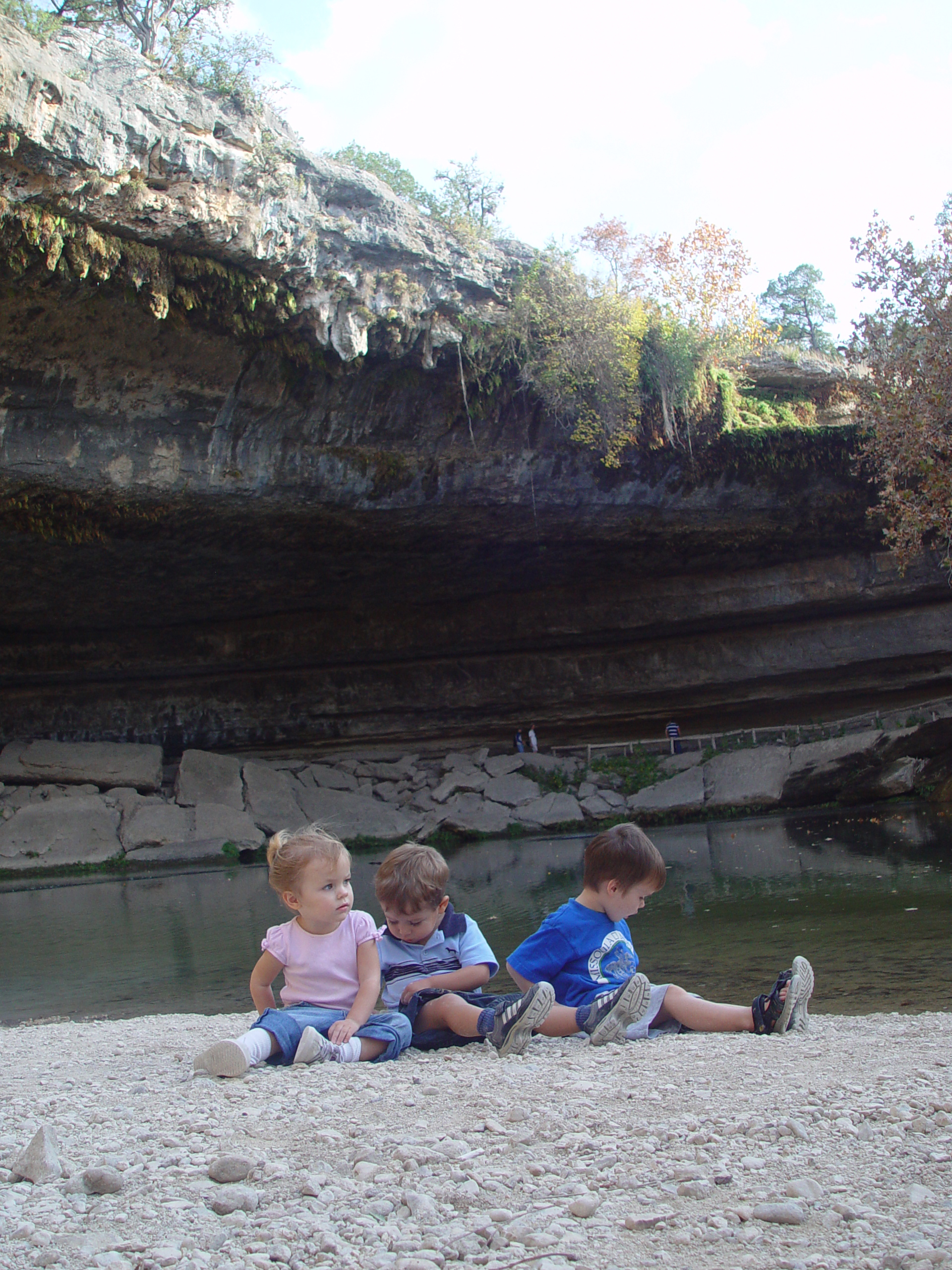 Hiking at Hamilton Pool Preserve with Stan and DeNae