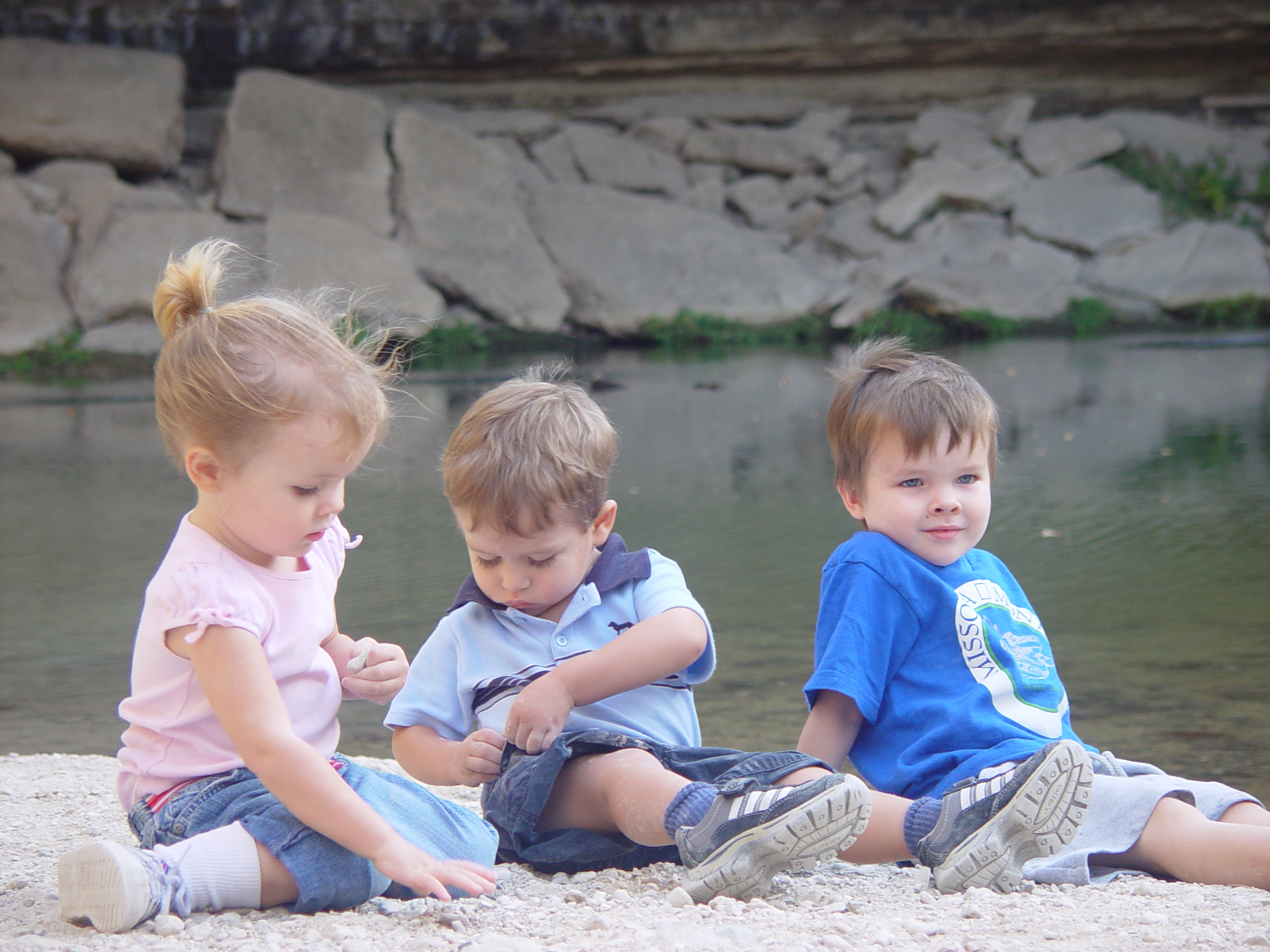 Hiking at Hamilton Pool Preserve with Stan and DeNae