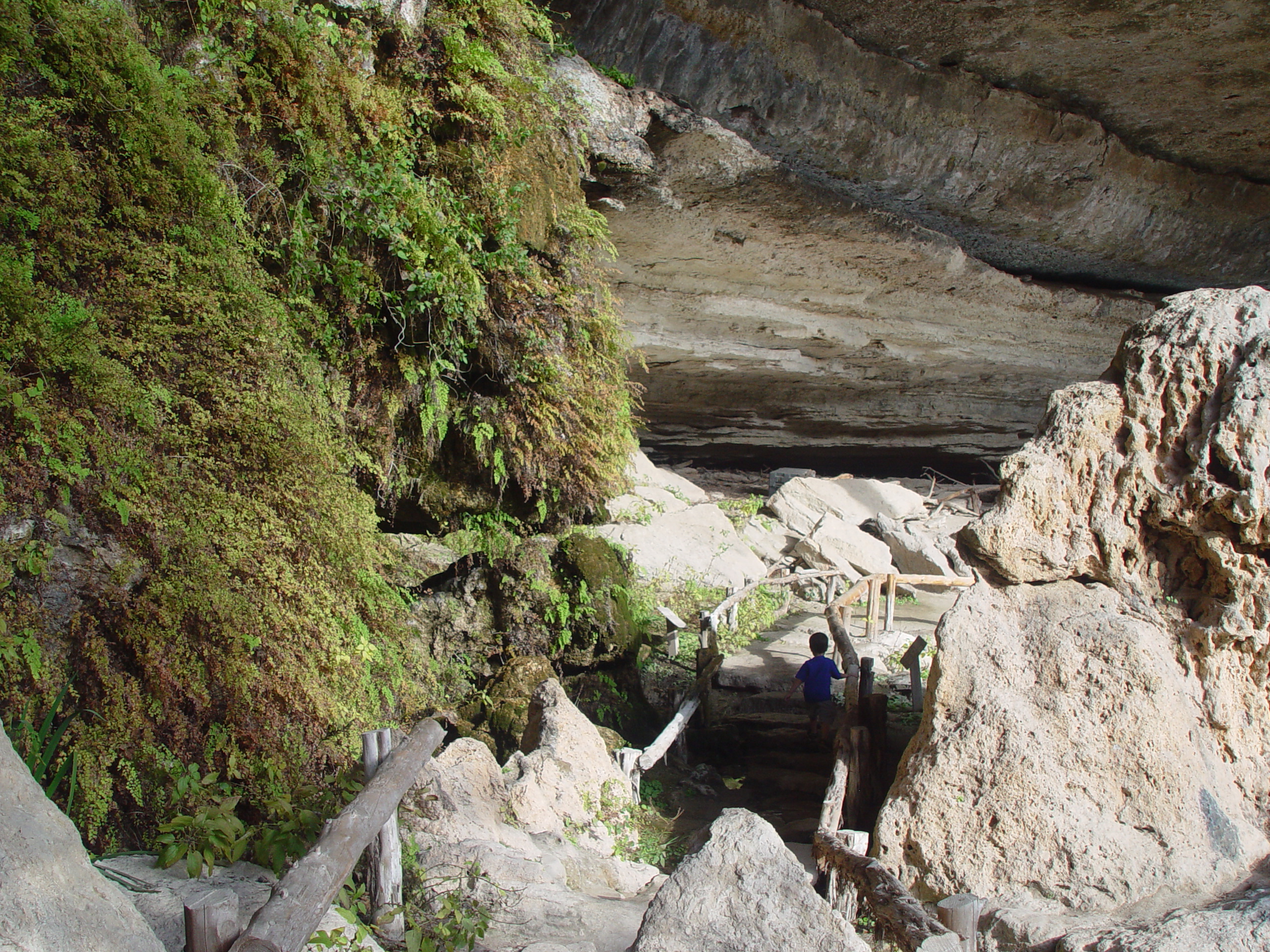 Hiking at Hamilton Pool Preserve with Stan and DeNae