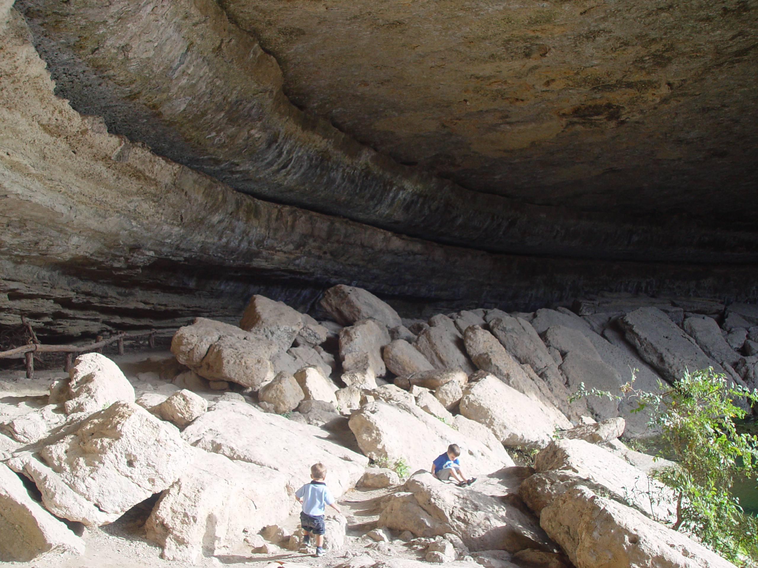 Hiking at Hamilton Pool Preserve with Stan and DeNae