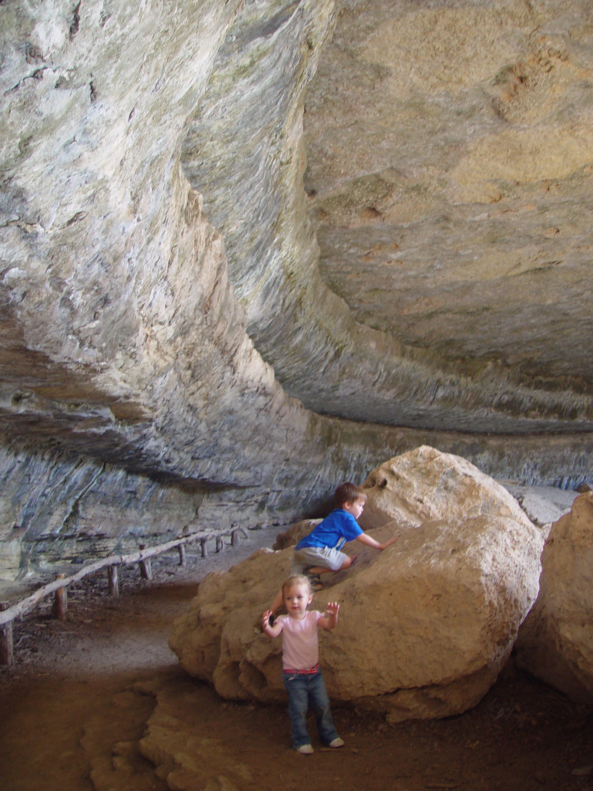 Hiking at Hamilton Pool Preserve with Stan and DeNae