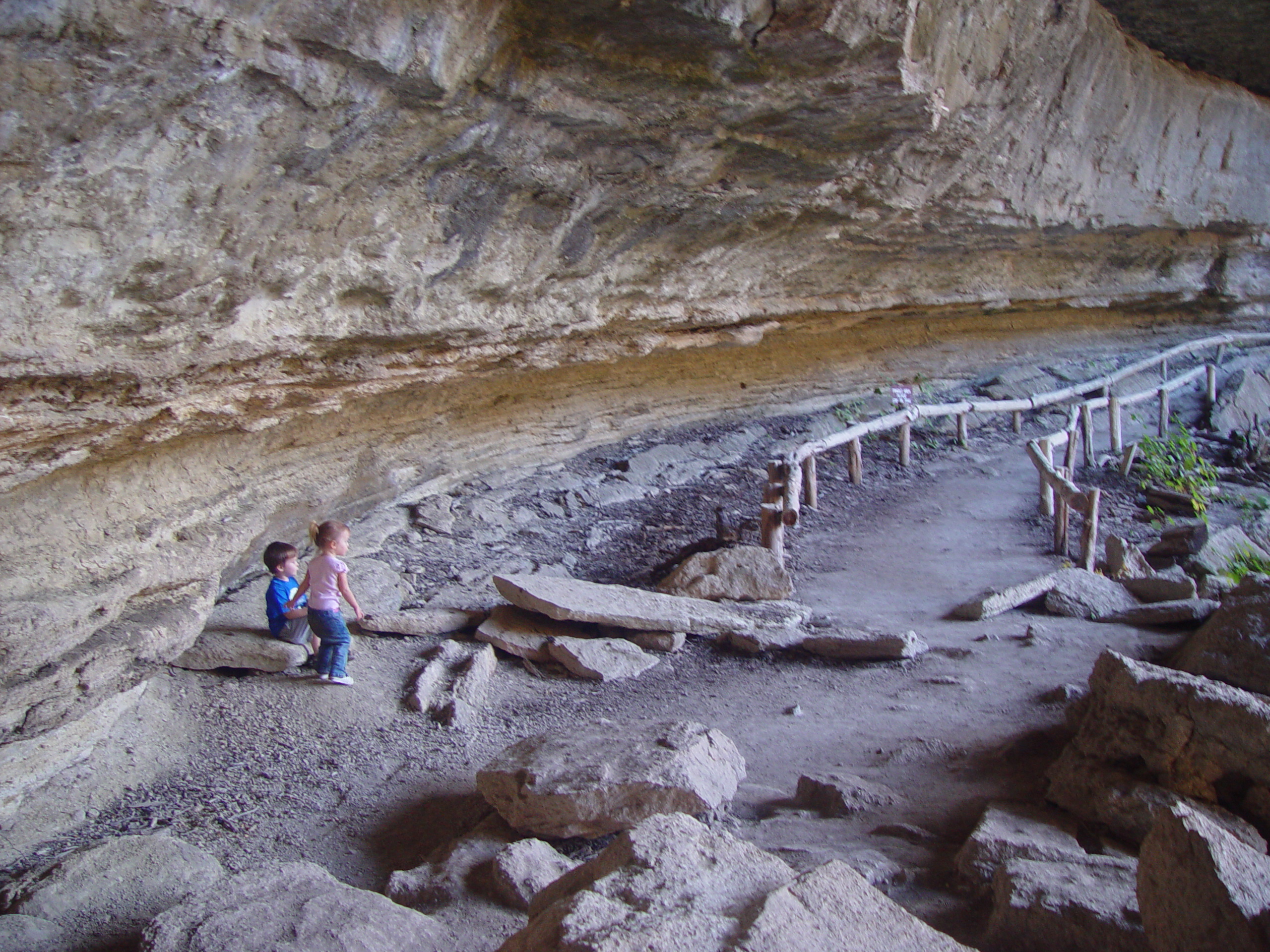 Hiking at Hamilton Pool Preserve with Stan and DeNae