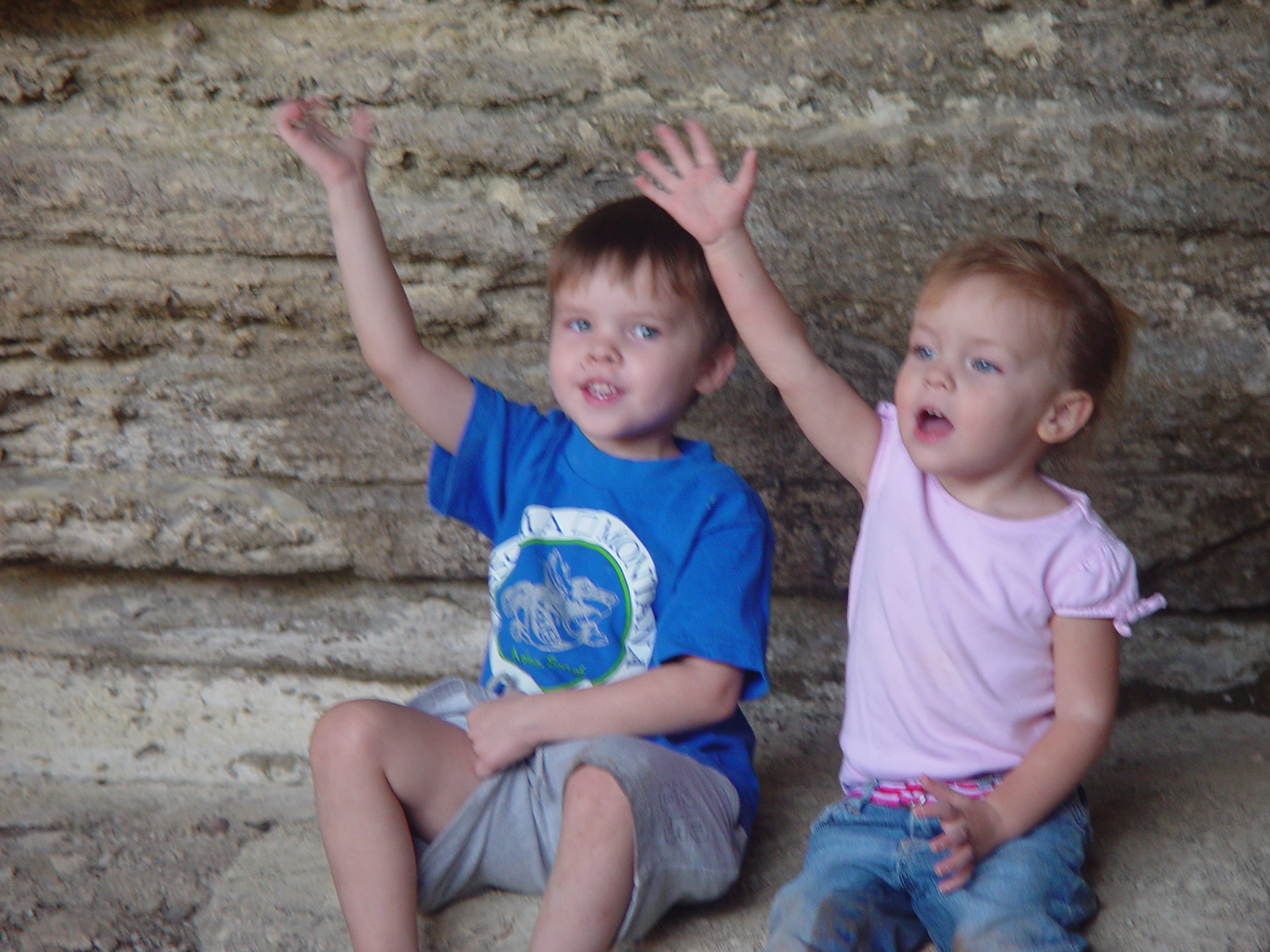 Hiking at Hamilton Pool Preserve with Stan and DeNae