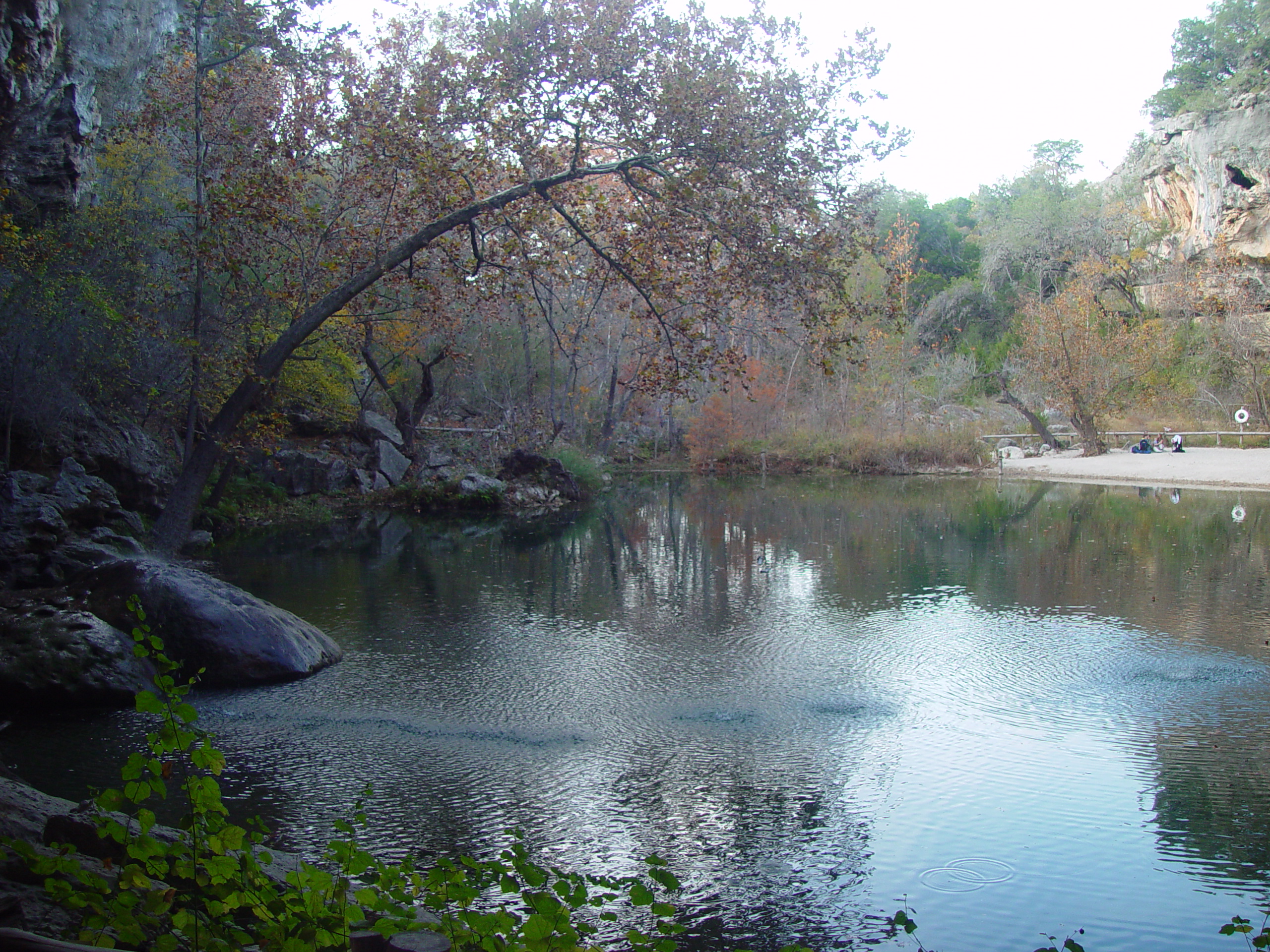 Hiking at Hamilton Pool Preserve with Stan and DeNae