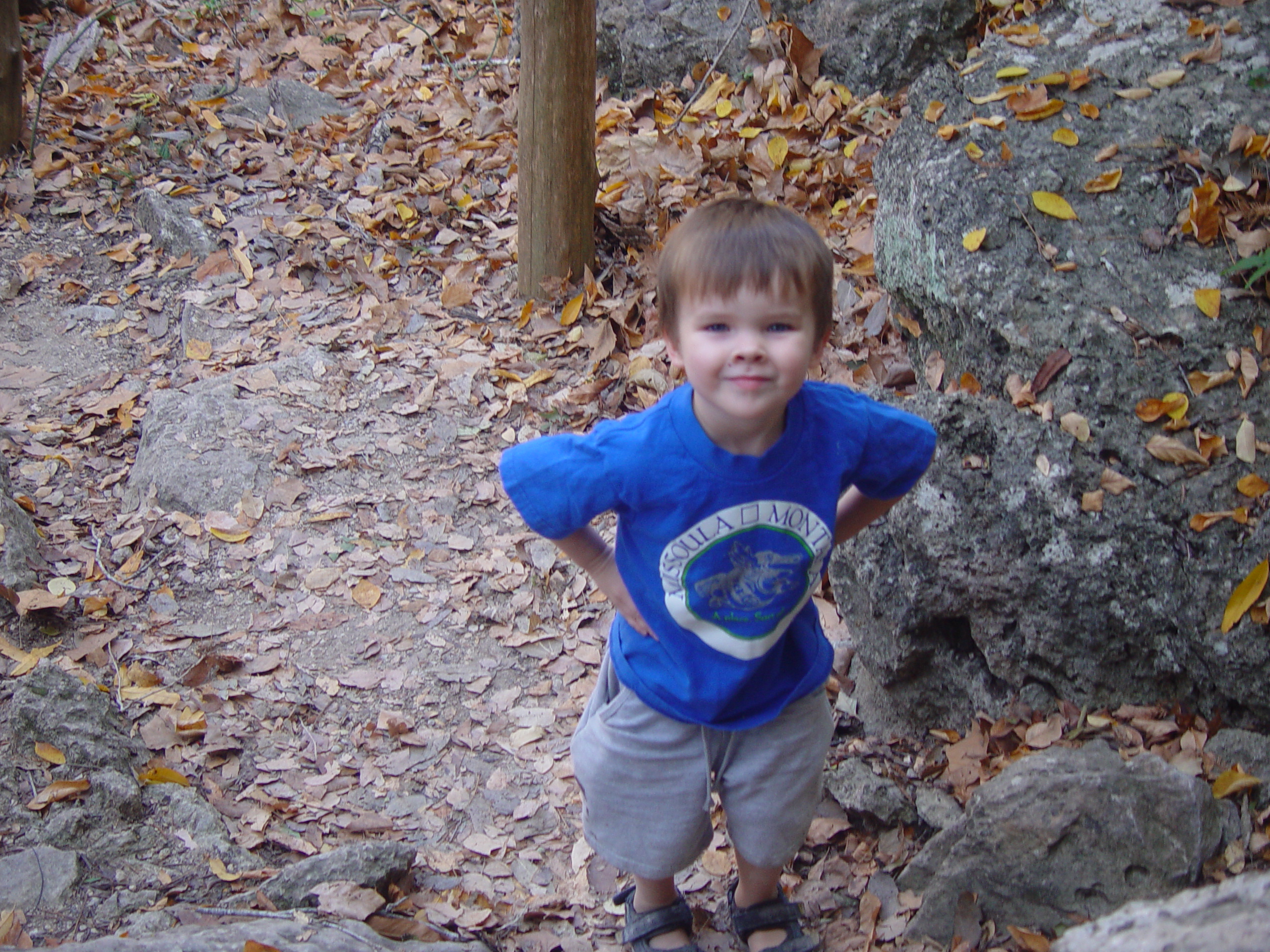 Hiking at Hamilton Pool Preserve with Stan and DeNae