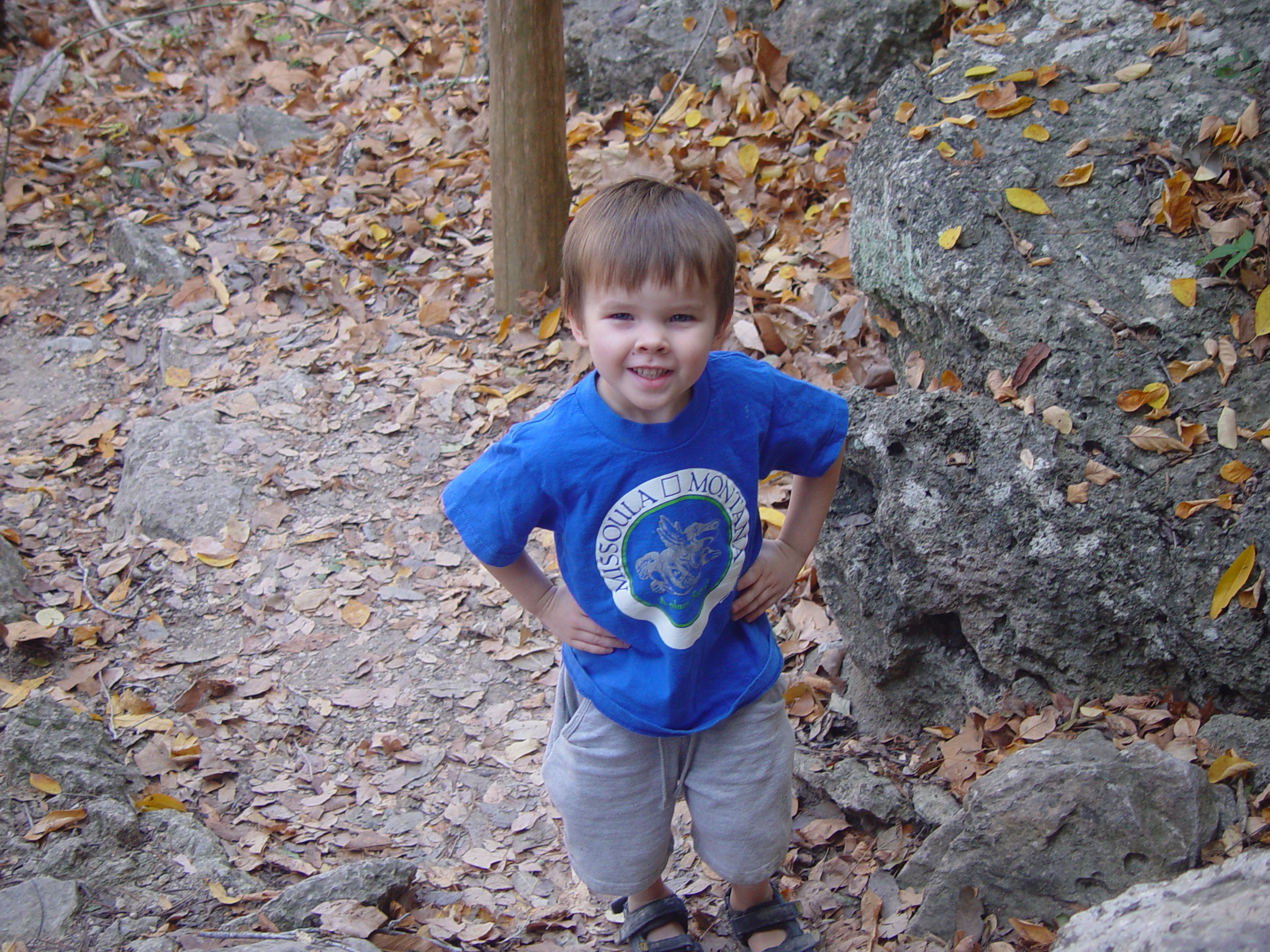 Hiking at Hamilton Pool Preserve with Stan and DeNae