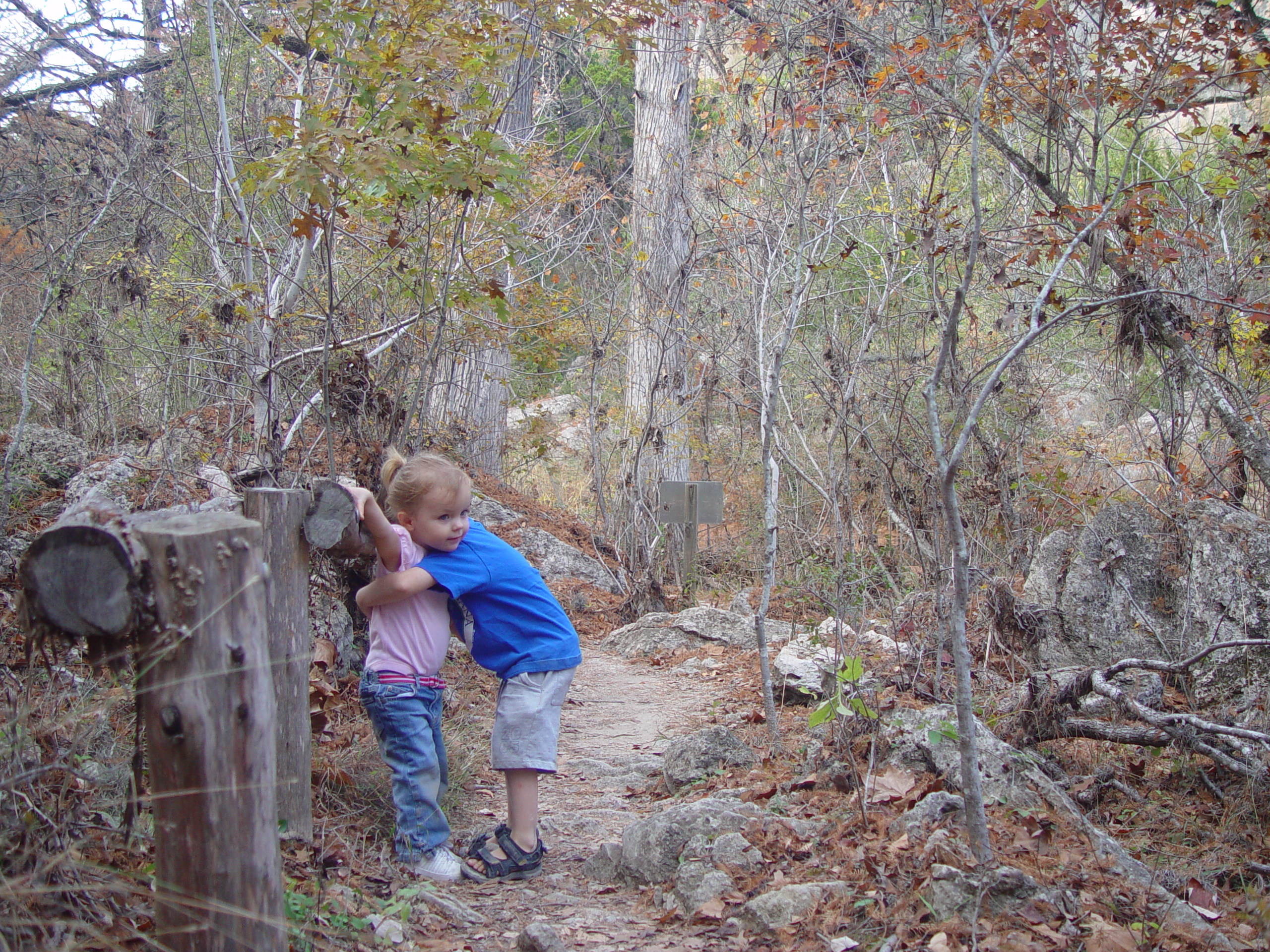 Hiking at Hamilton Pool Preserve with Stan and DeNae