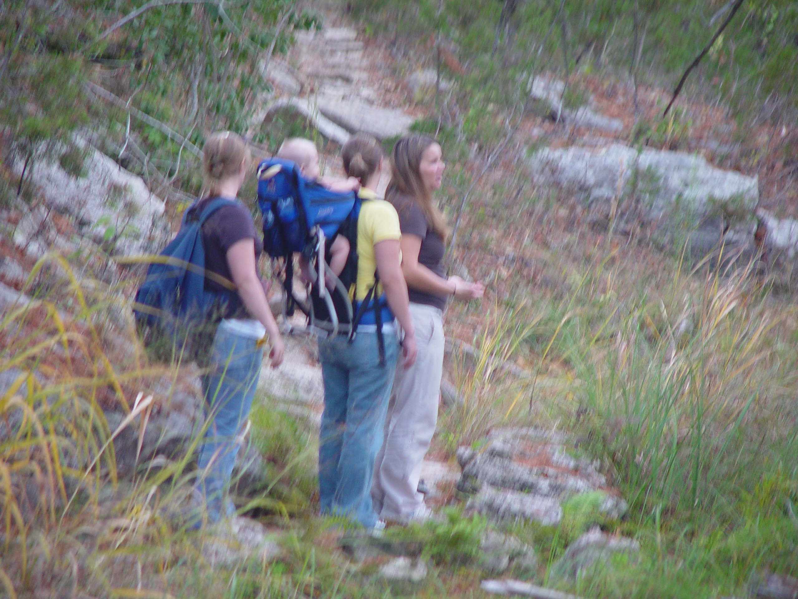 Hiking at Hamilton Pool Preserve with Stan and DeNae