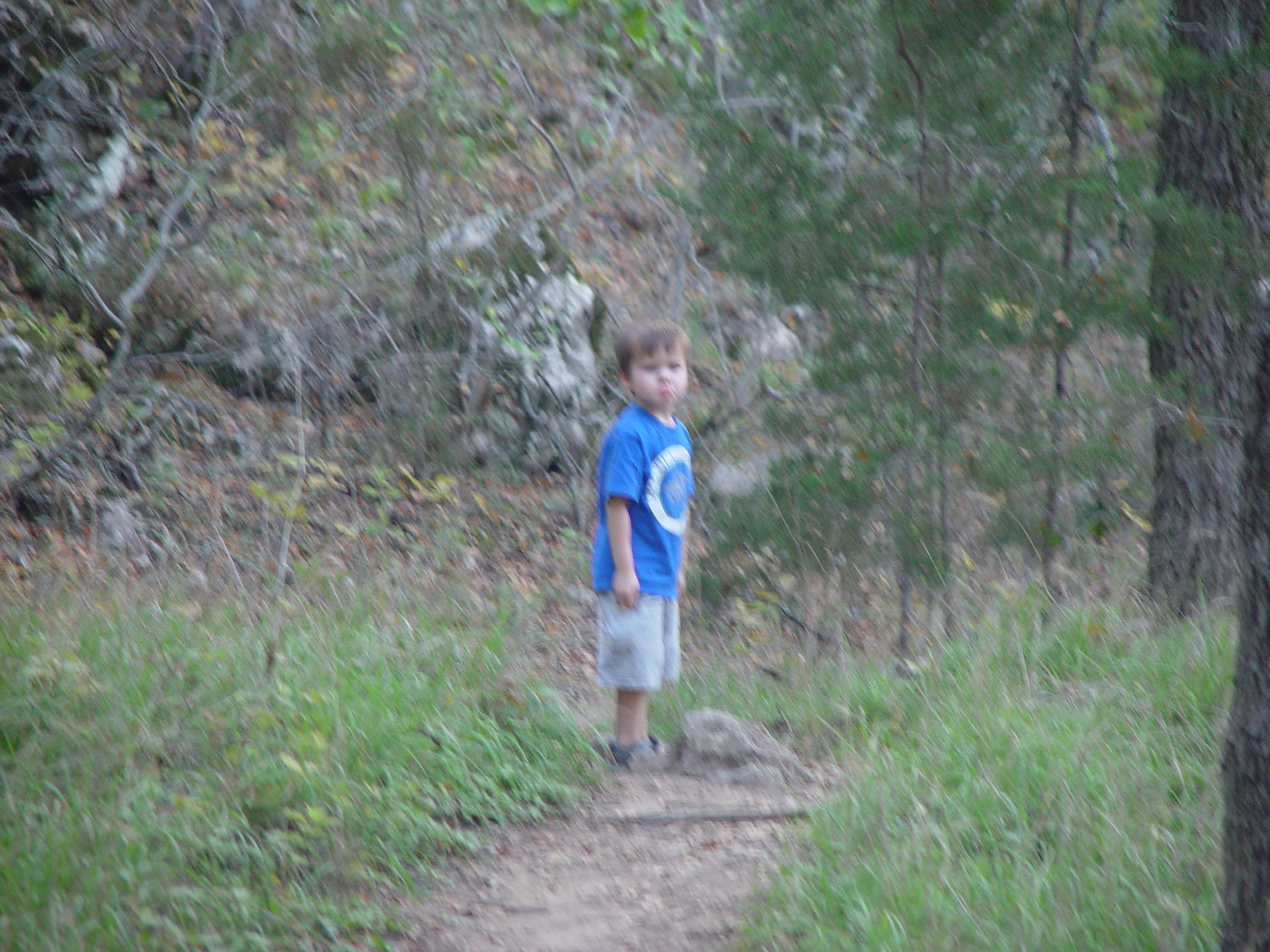 Hiking at Hamilton Pool Preserve with Stan and DeNae