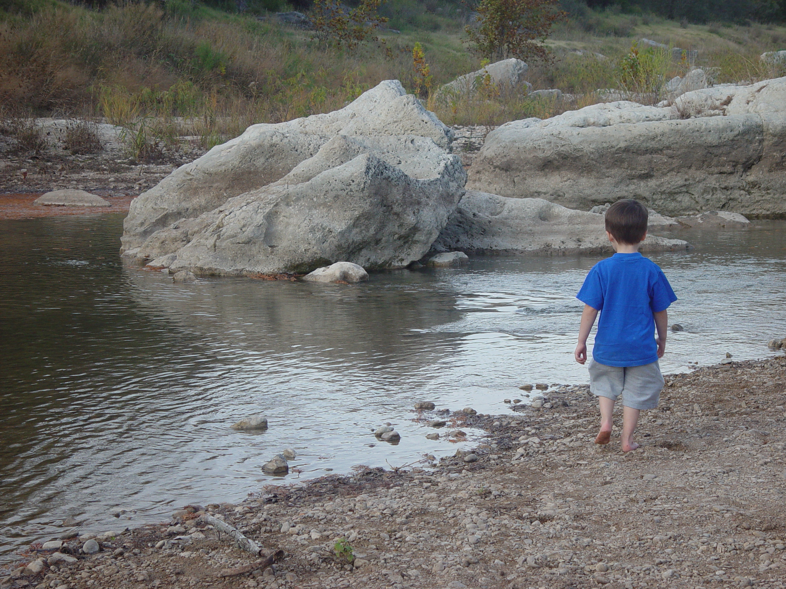 Hiking at Hamilton Pool Preserve with Stan and DeNae