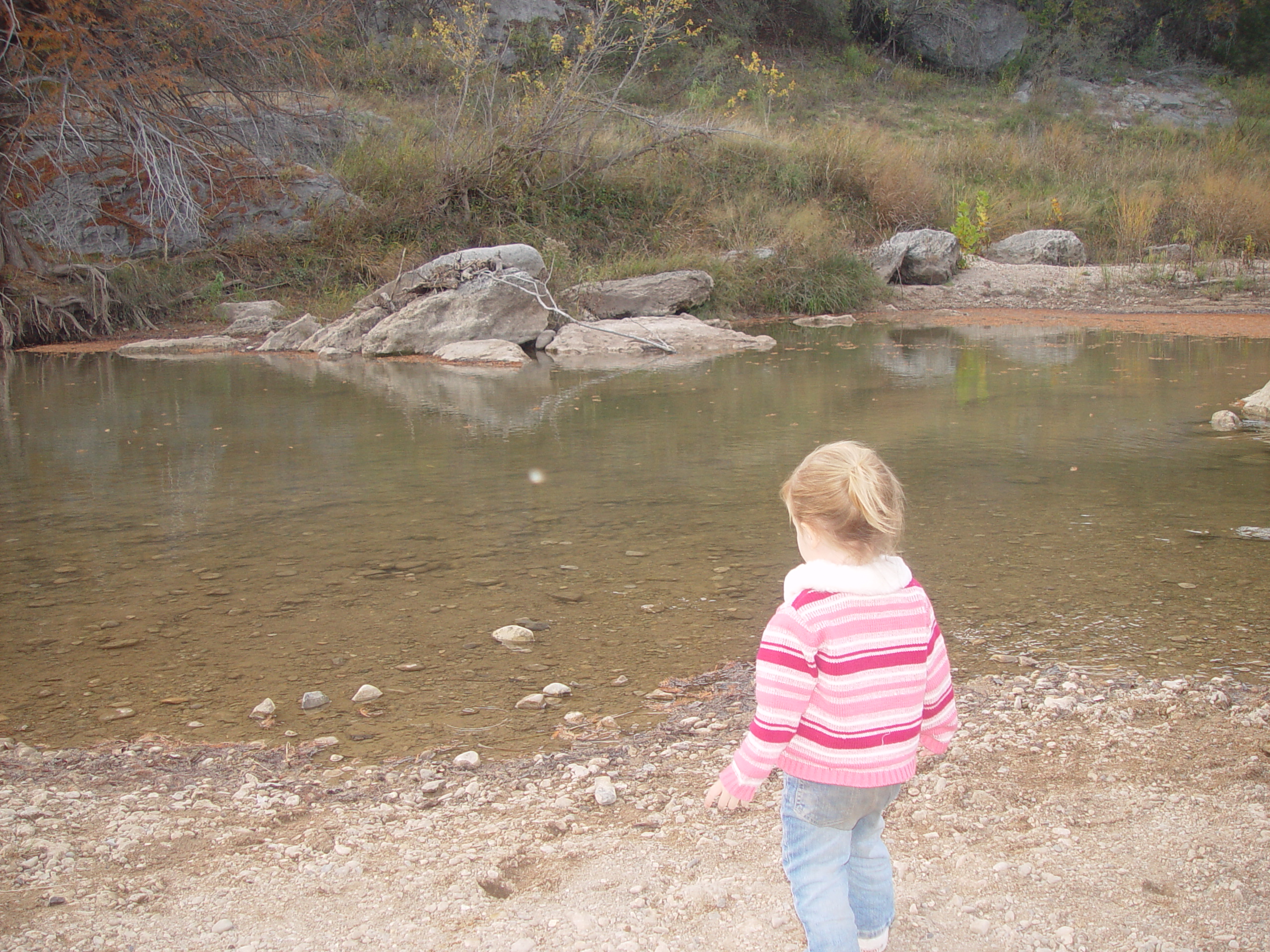 Hiking at Hamilton Pool Preserve with Stan and DeNae