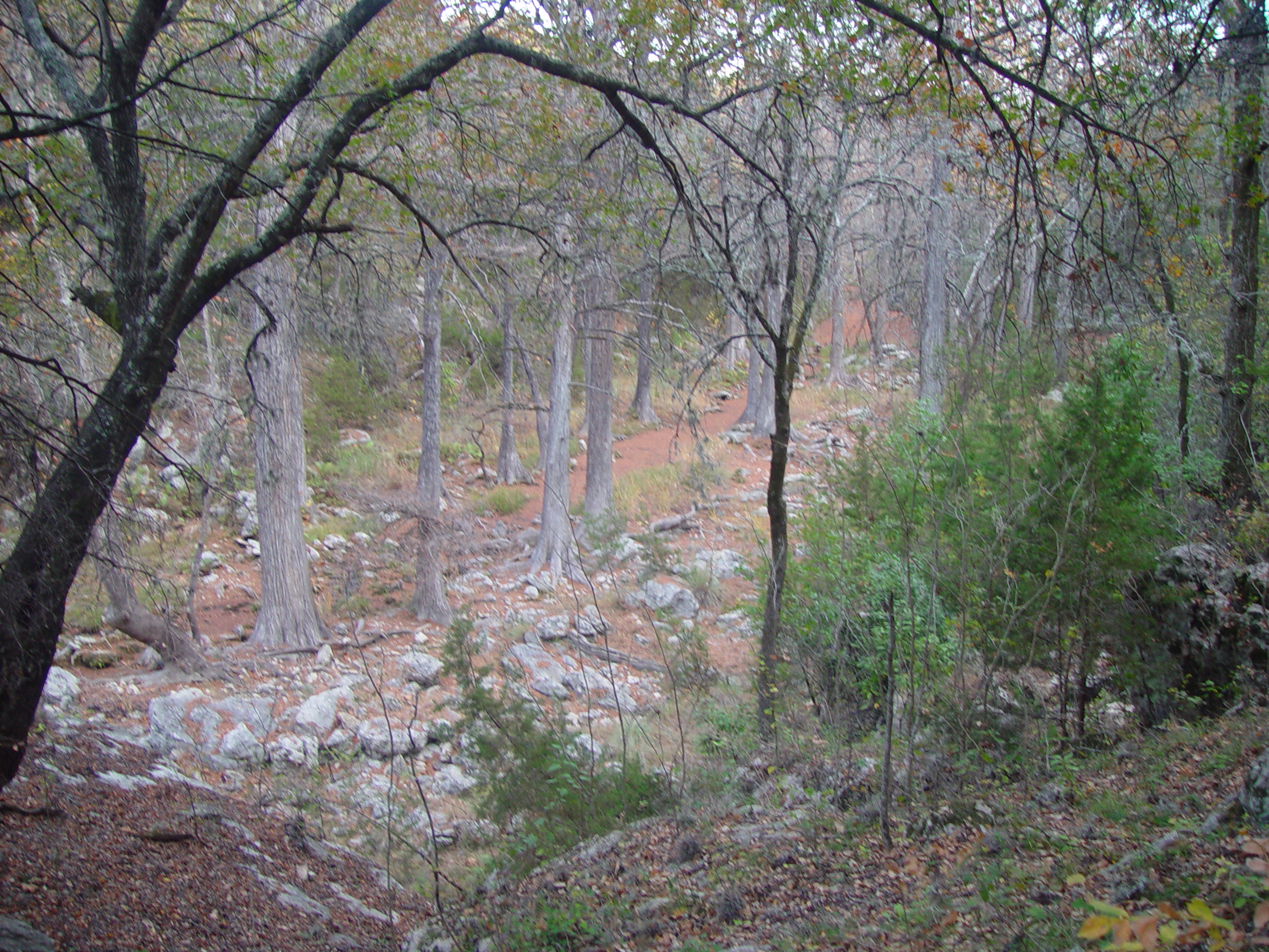 Hiking at Hamilton Pool Preserve with Stan and DeNae