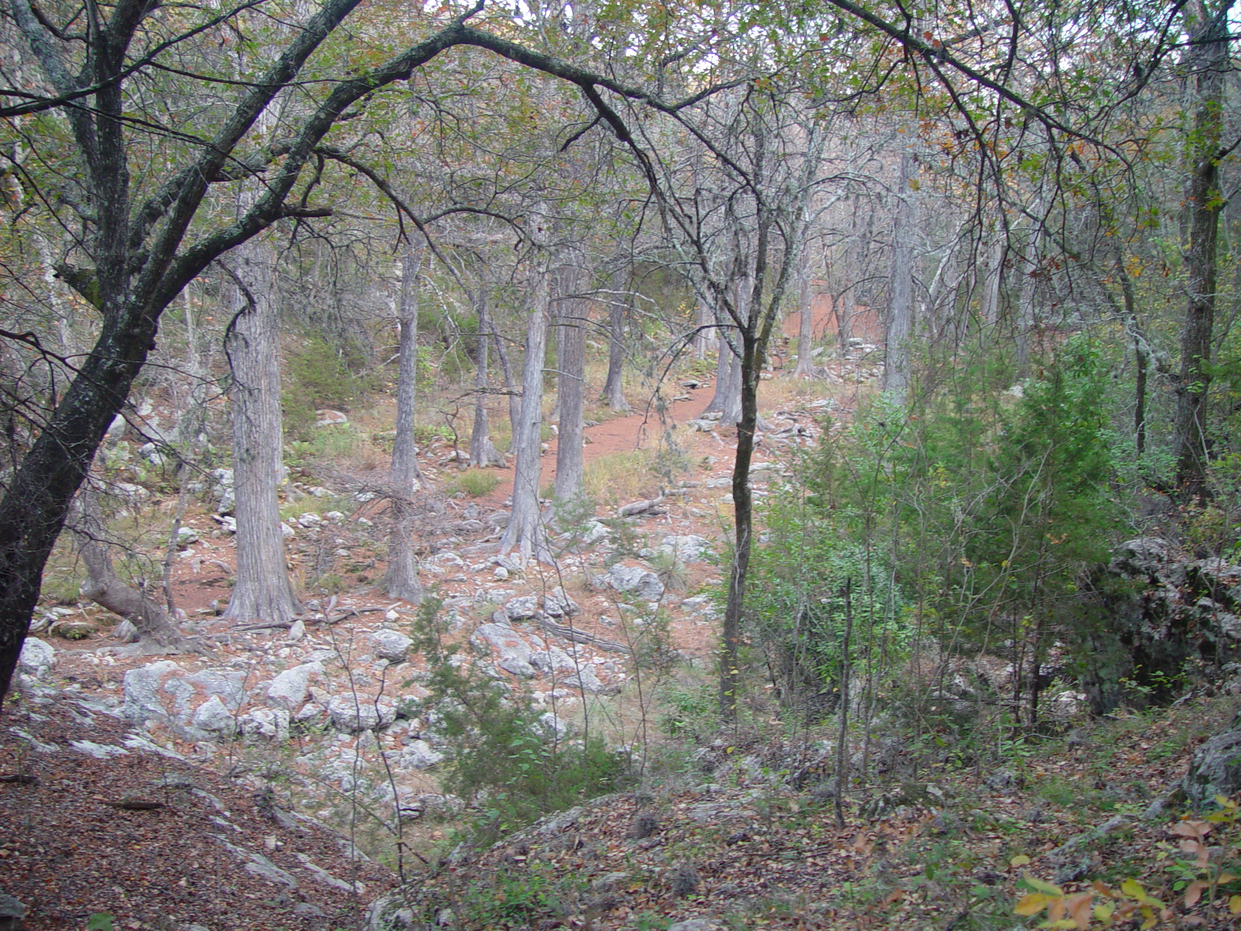 Hiking at Hamilton Pool Preserve with Stan and DeNae