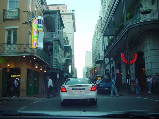 New Orleans Trip - Day 1 (Music on Bourbon Street, Cuban Sandwich, The Famous Krystal)