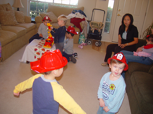 Zack's Fireman Birthday Party (5 years old)