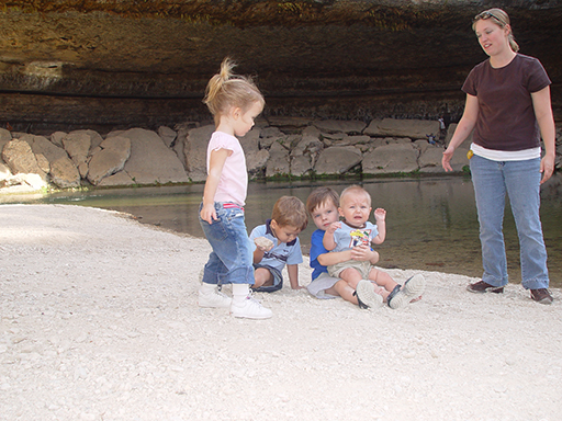 Hiking at Hamilton Pool Preserve with Stan and DeNae