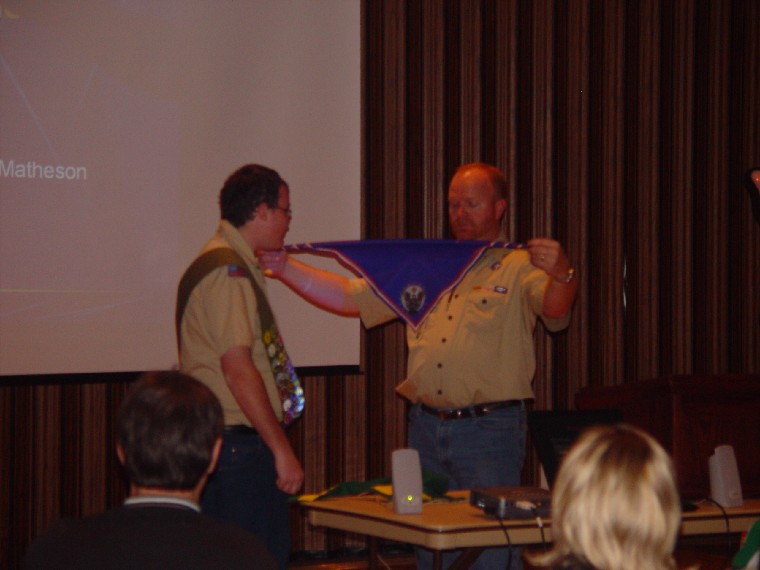 Chris Fairbourn's Eagle Court of Honor