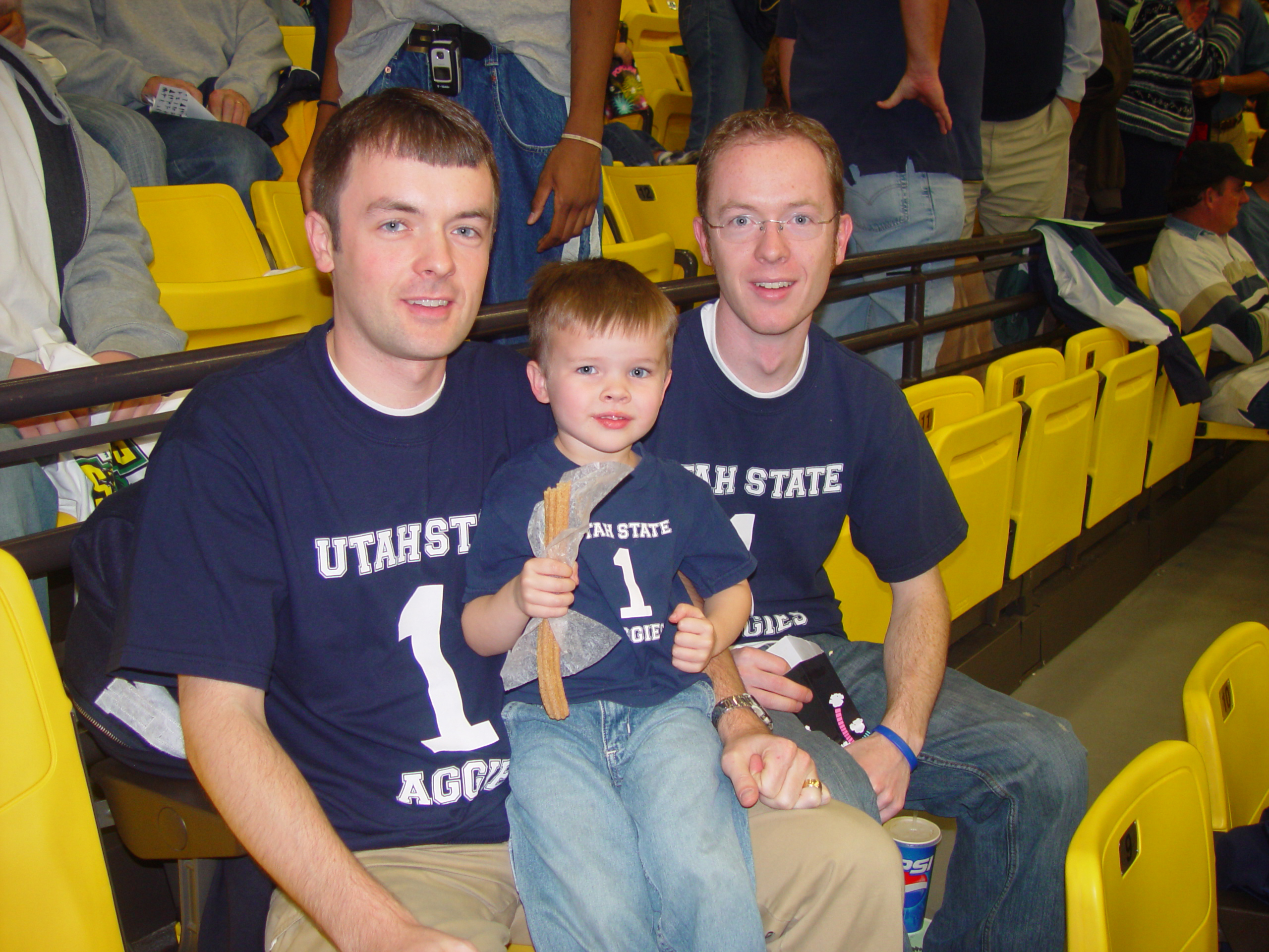 Christmas 2006 (Aggie Basketball, Winning a Lovesac, Aggie Blue Mint)