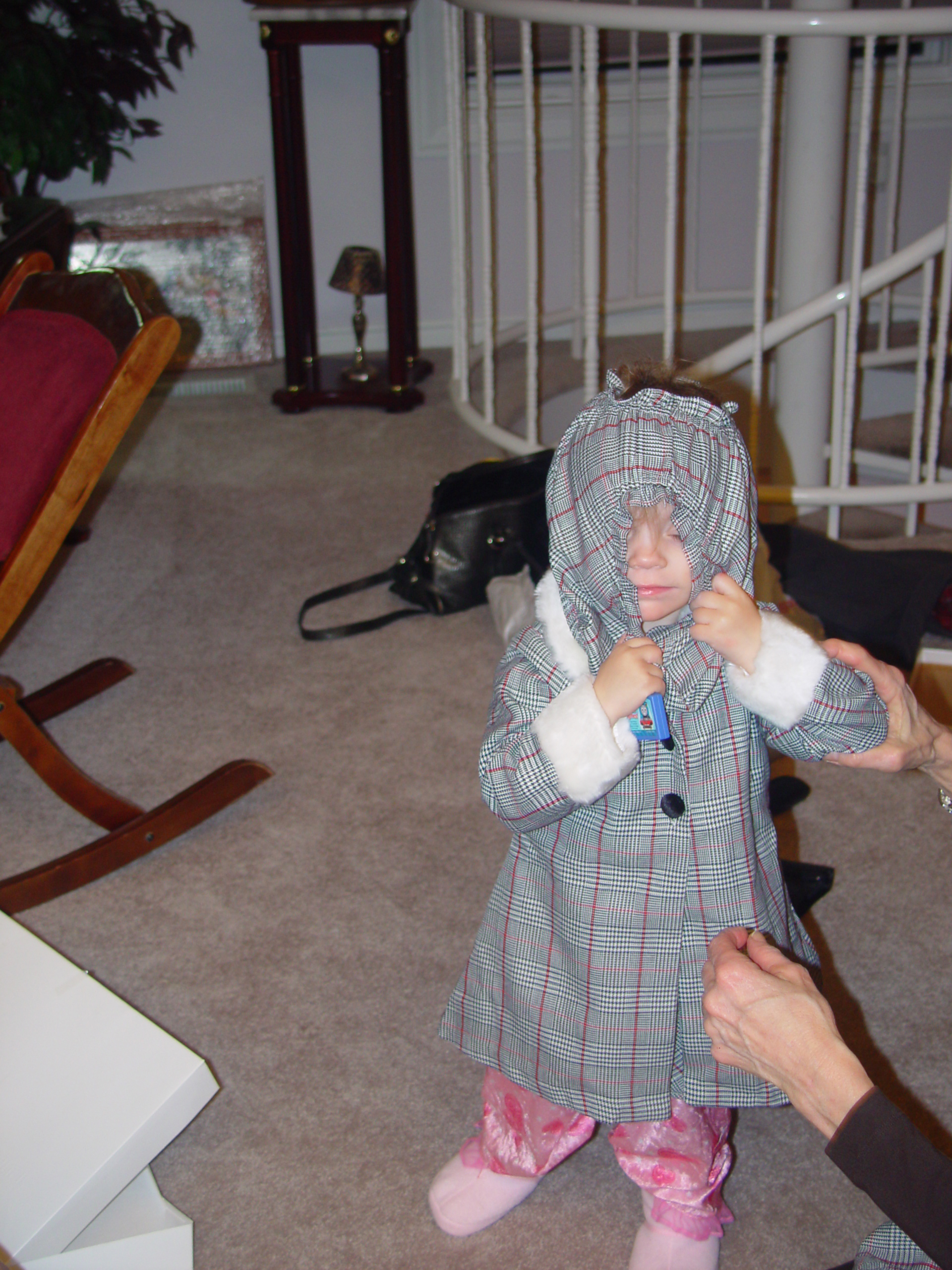 Christmas 2006 (Aggie Basketball, Winning a Lovesac, Aggie Blue Mint)