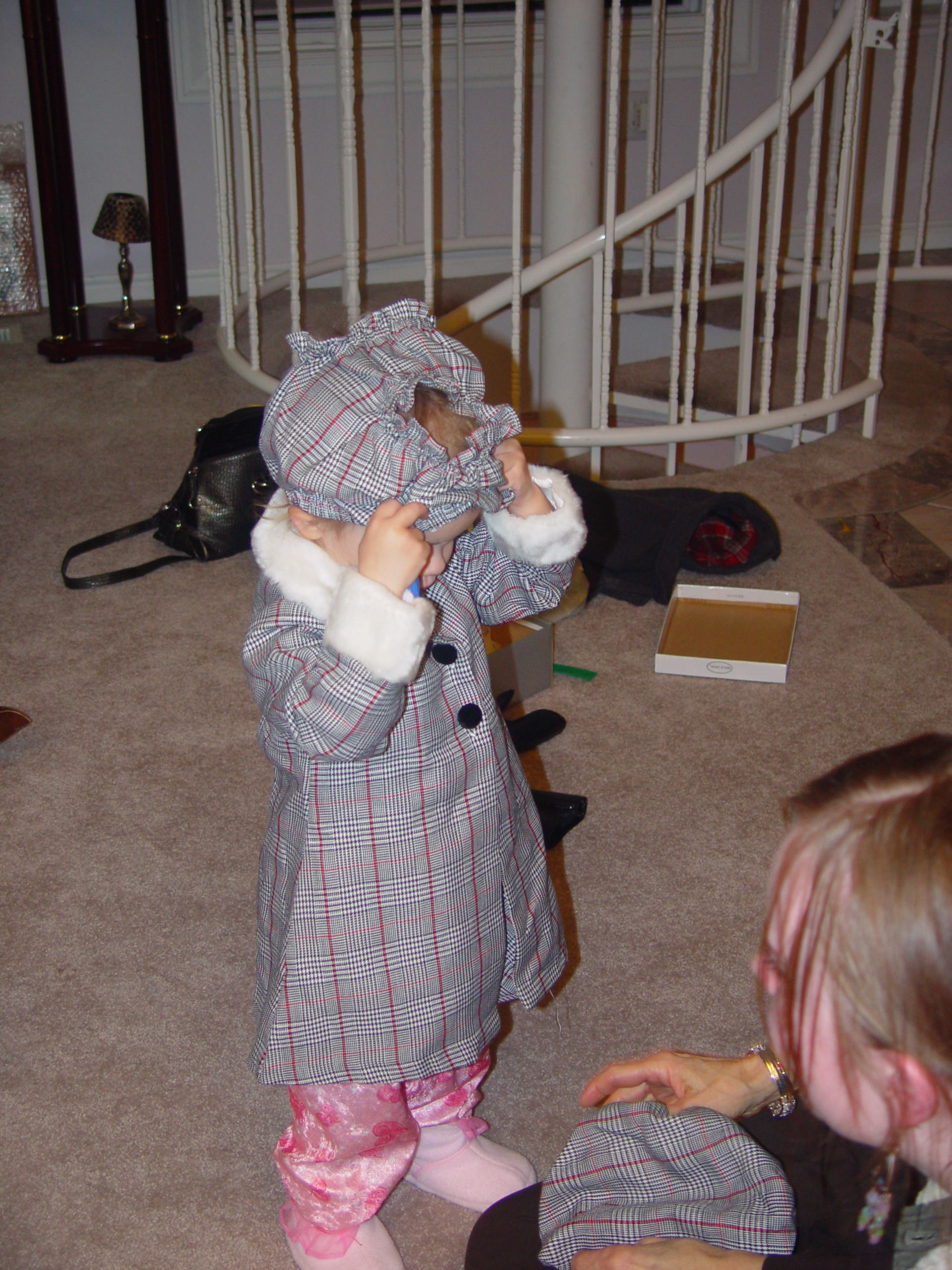 Christmas 2006 (Aggie Basketball, Winning a Lovesac, Aggie Blue Mint)