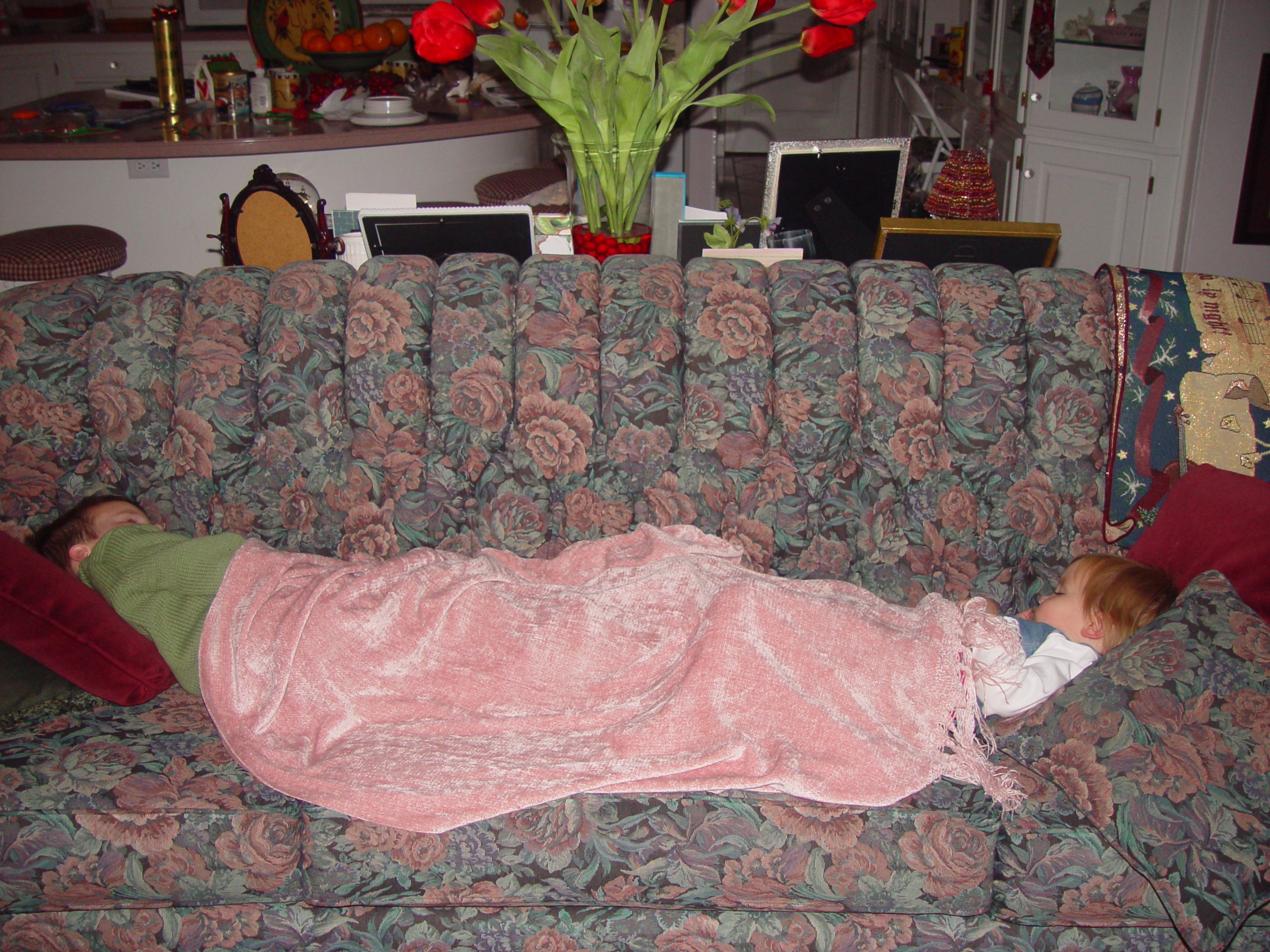 Christmas 2006 (Aggie Basketball, Winning a Lovesac, Aggie Blue Mint)