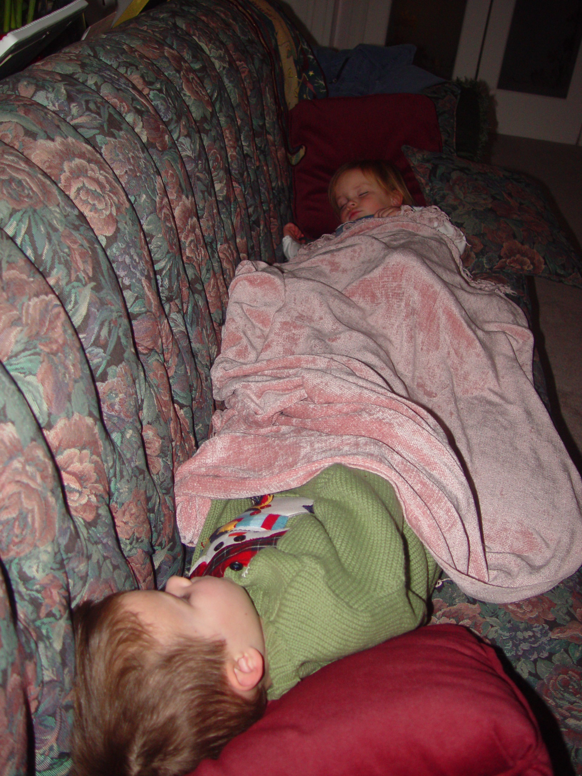 Christmas 2006 (Aggie Basketball, Winning a Lovesac, Aggie Blue Mint)